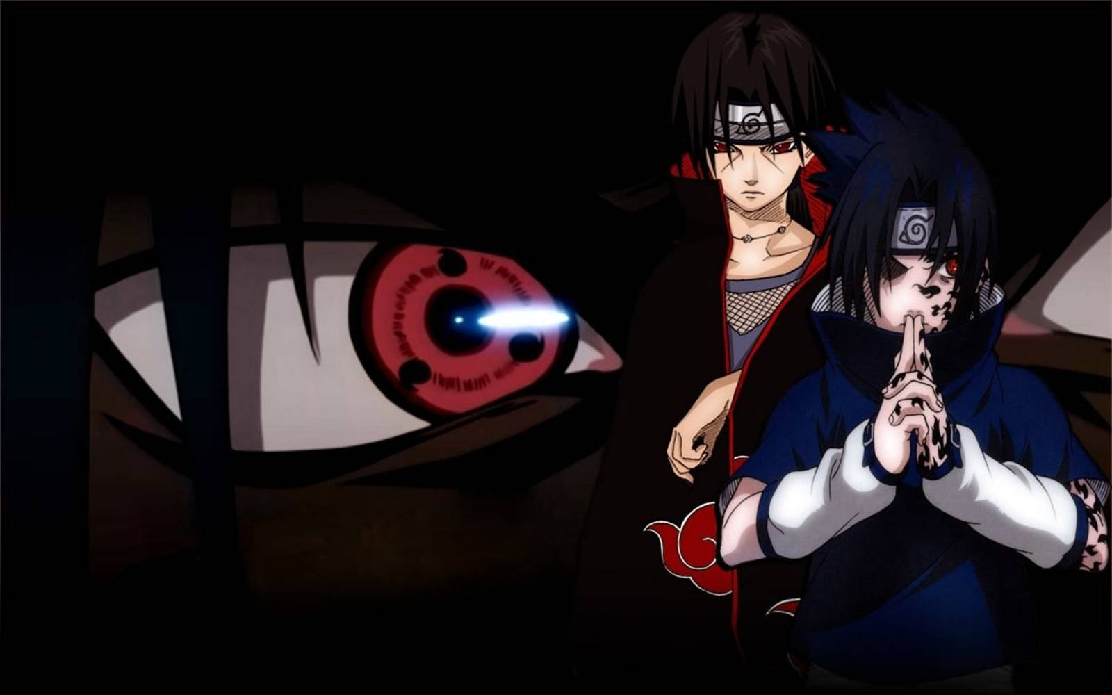Братья Учиха Naruto для ноутбука Обои