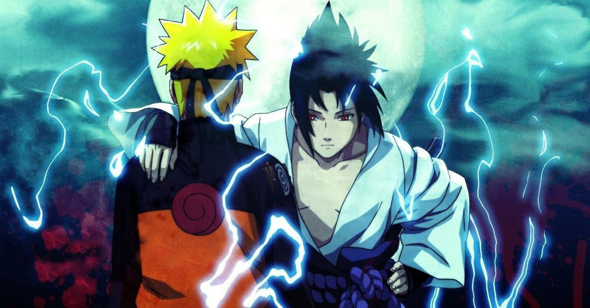 Персонажи аниме и видеоигр Naruto на PS4 Обои