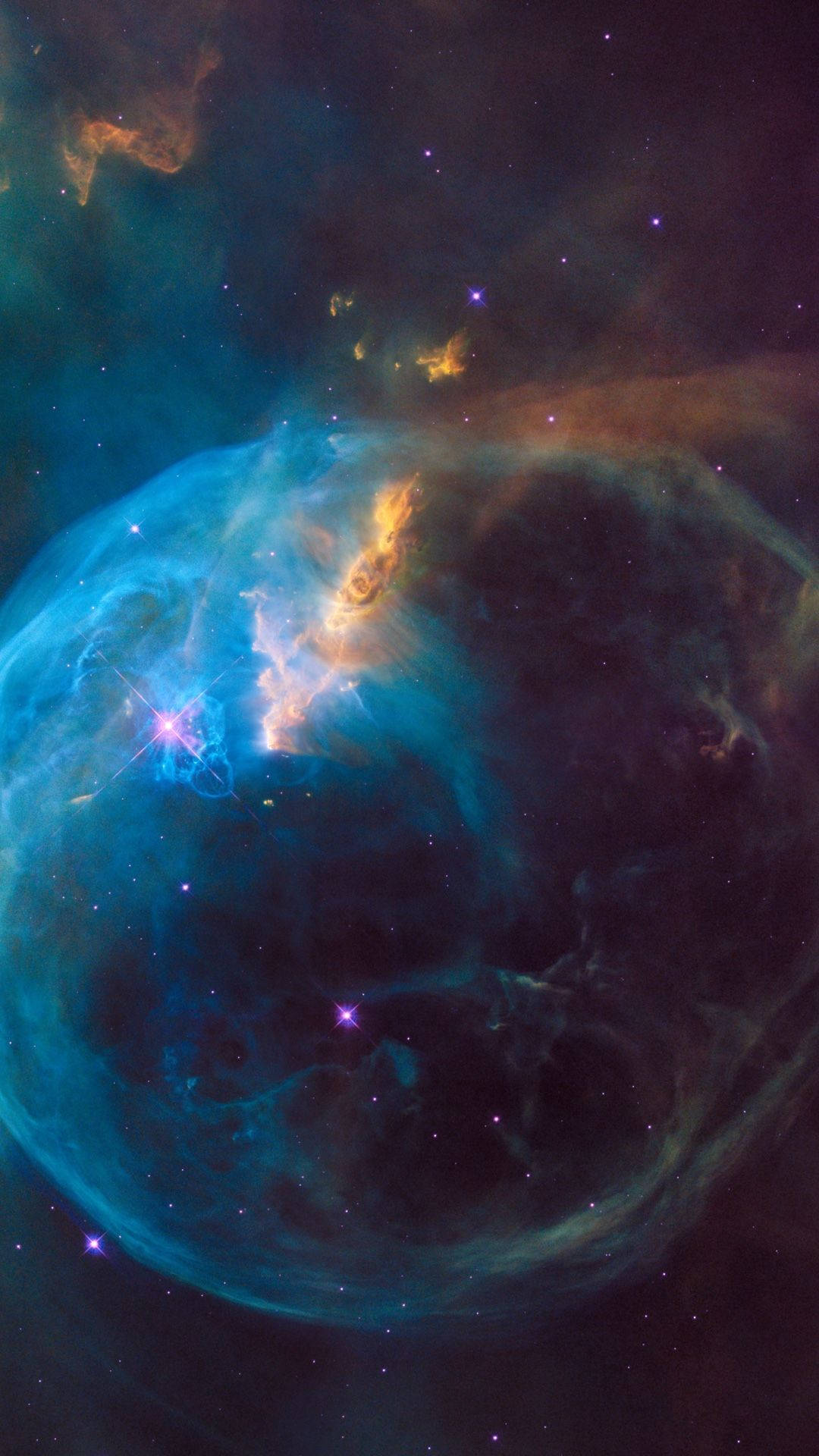NASA iPhone Красивая туманность Обои