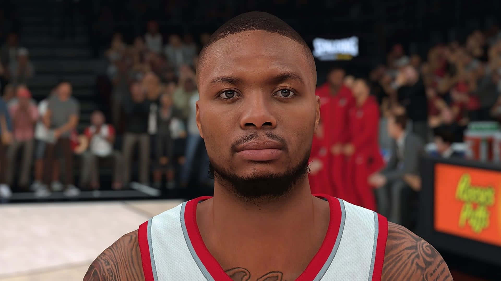Игровой персонаж Дэмиана Лилларда из NBA 2K21 Обои