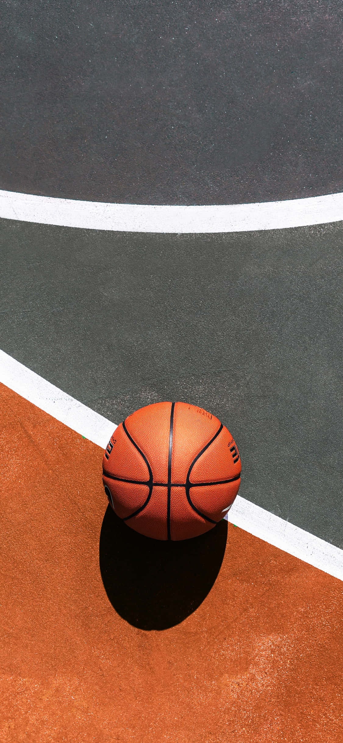 Фон NBA Draft для iPhone Xs с баскетболом Обои
