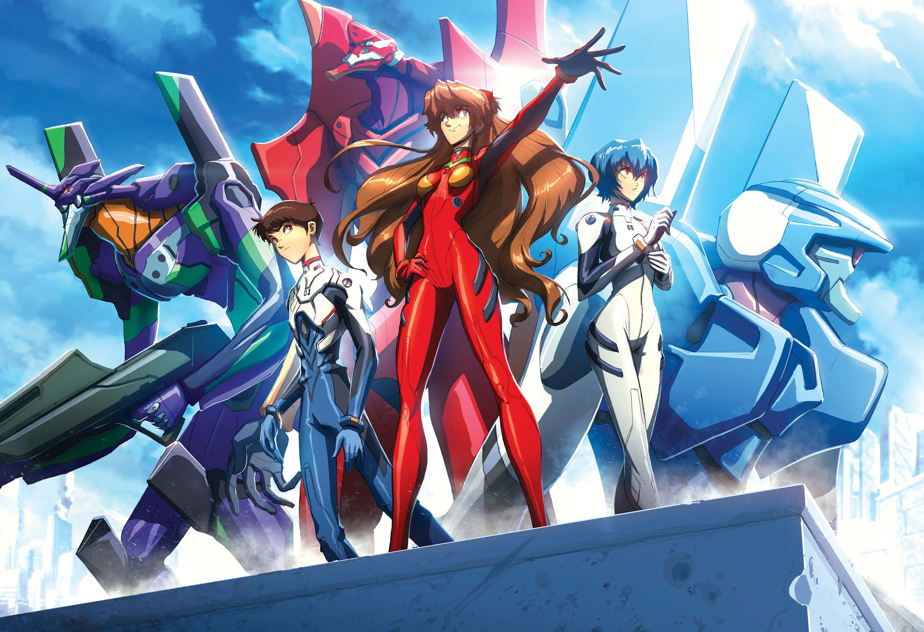 Откройте тайны мира Neon Genesis Evangelion Обои