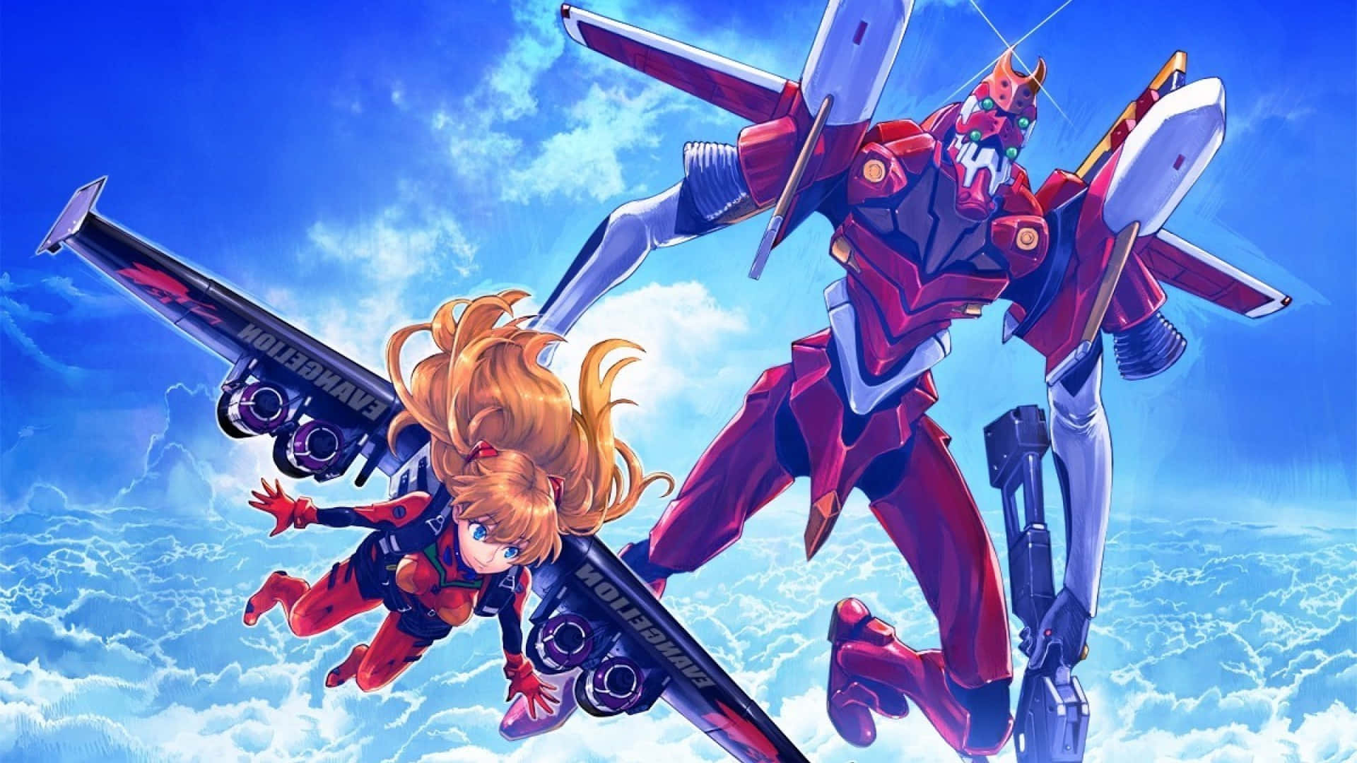 Погрузитесь в захватывающий мир исследований и открытий в Neon Genesis Evangelion. Обои