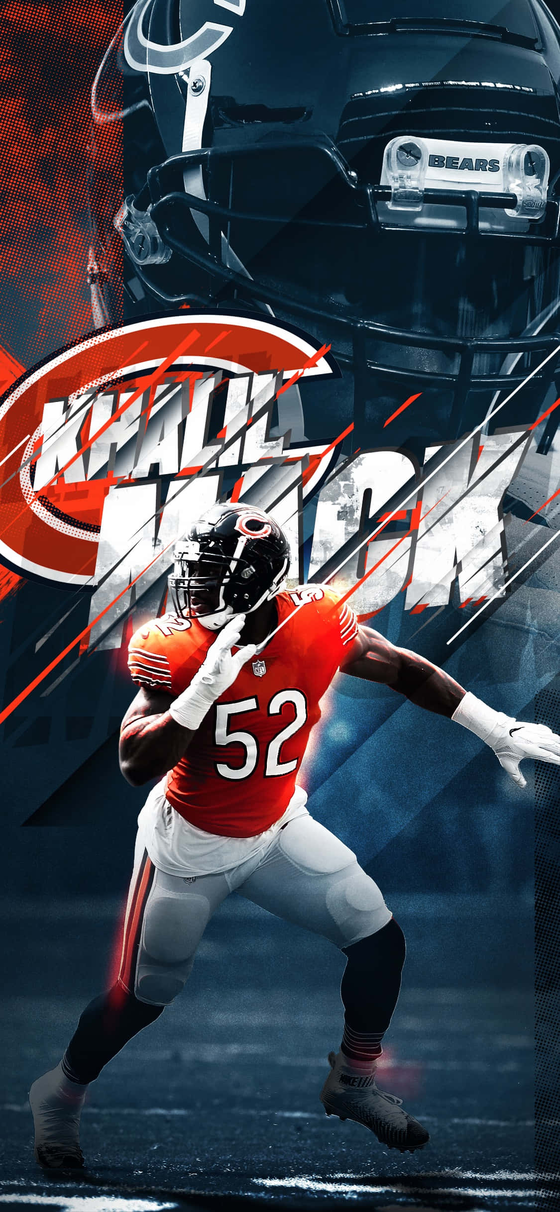 Чикагский спорт NFL Bears Халил Мак Обои