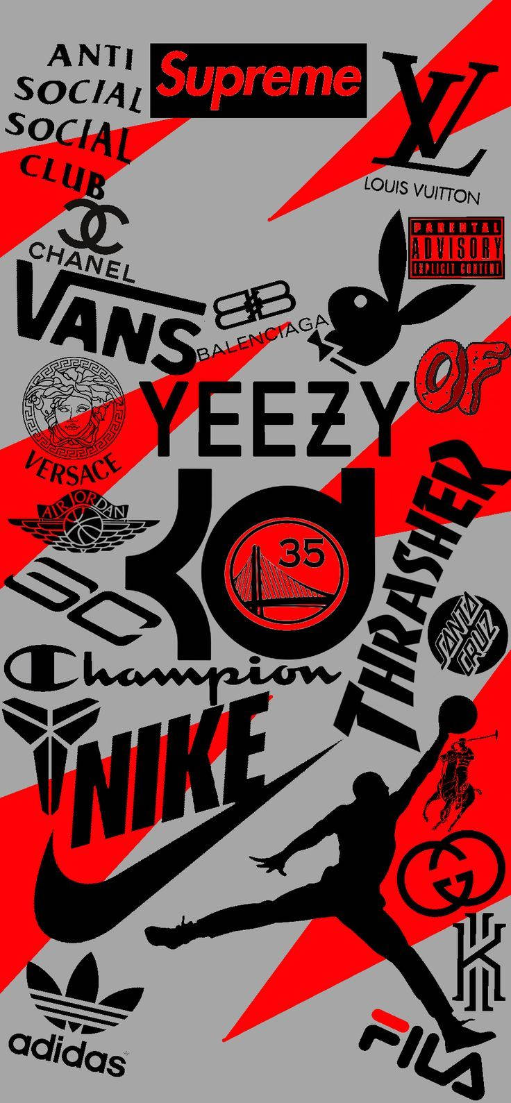 Стиль встречает спорт в Nike Graffiti Обои