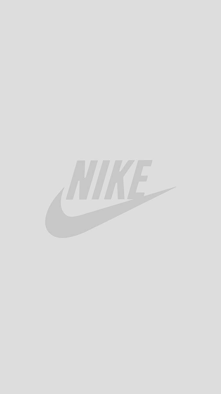 Белый минималистичный Nike iPhone Обои