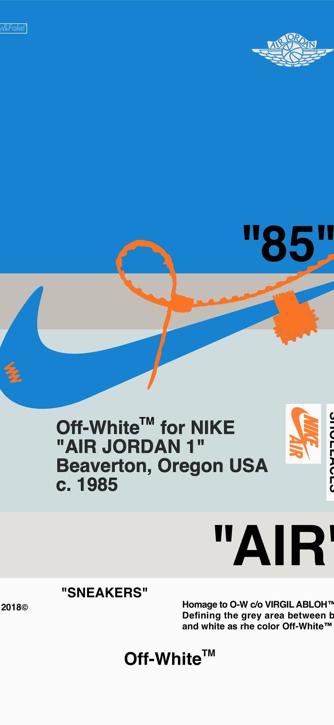 Nike iPhone Авиабилет Обои