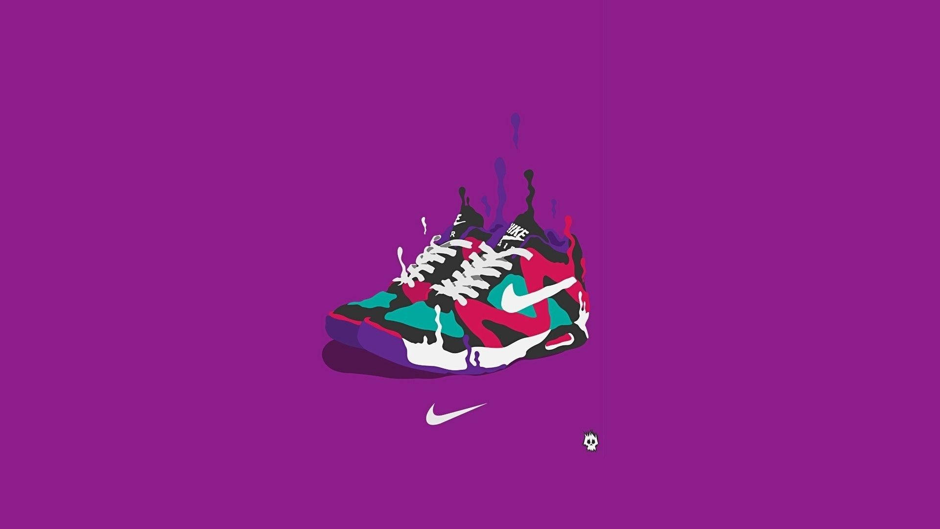 Крутые кроссовки Nike цифровое искусство Обои