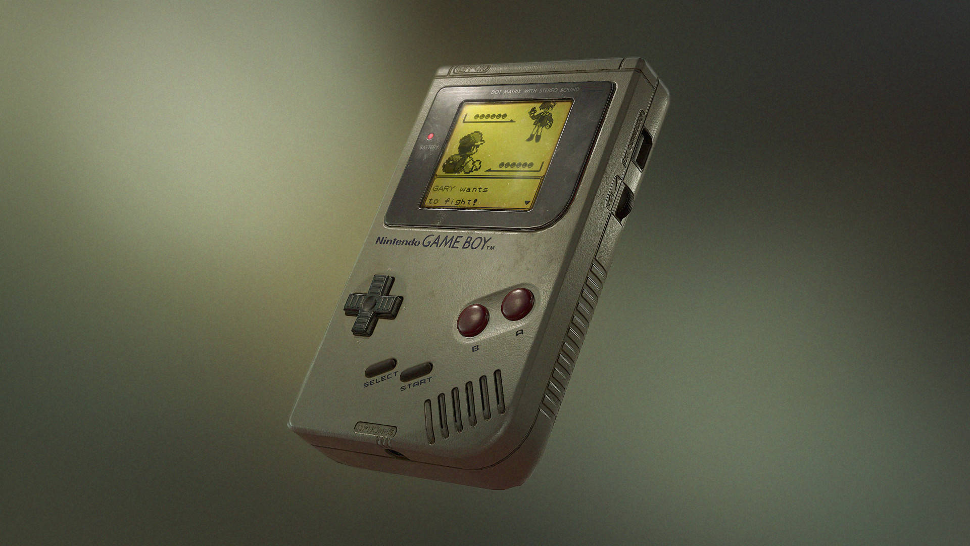 Nintendo Game Boy играет в Pokemon Обои