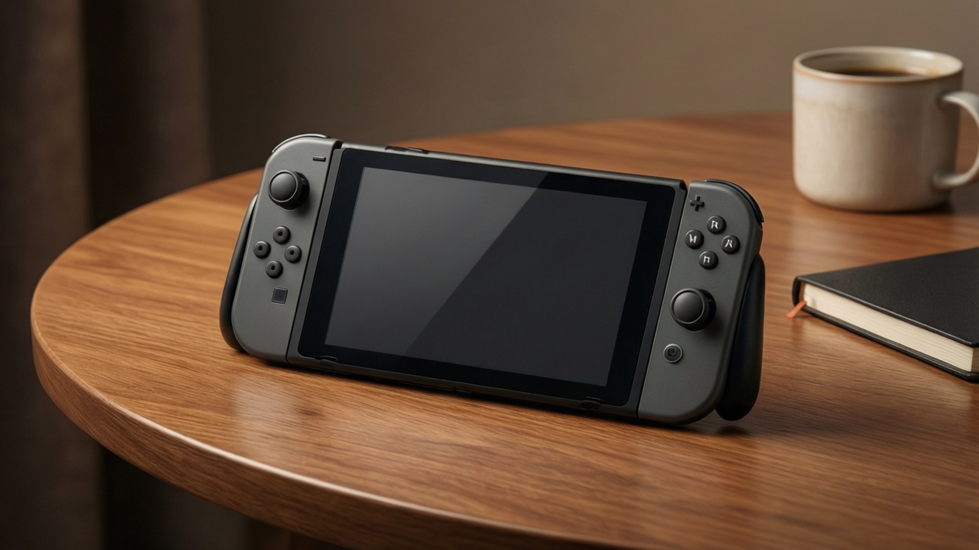 Уютная игровая зона с Nintendo Switch Обои