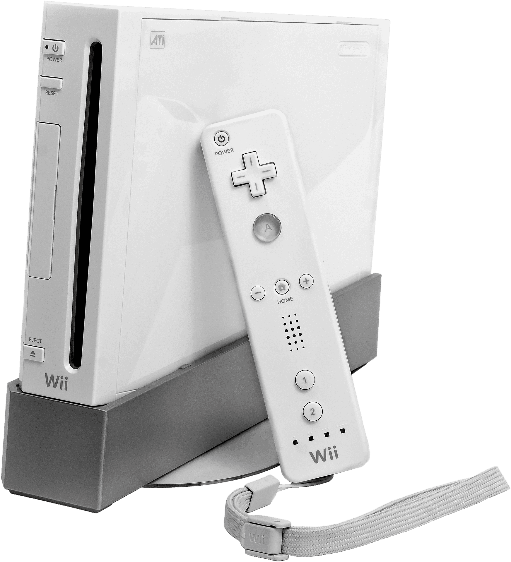 Консоль Nintendo Wii и контроллер Обои