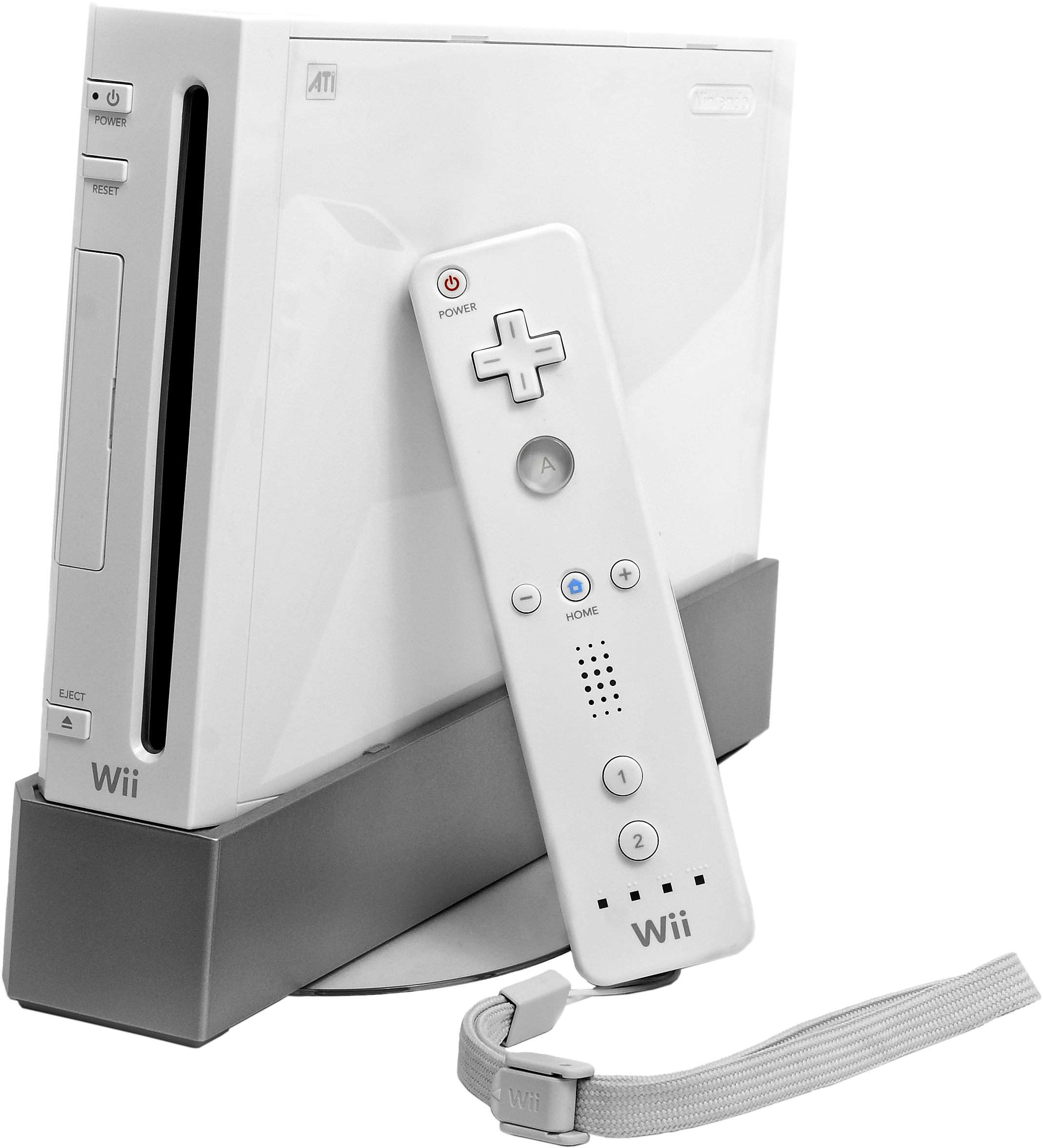 Консоль Nintendo Wii и контроллер Обои