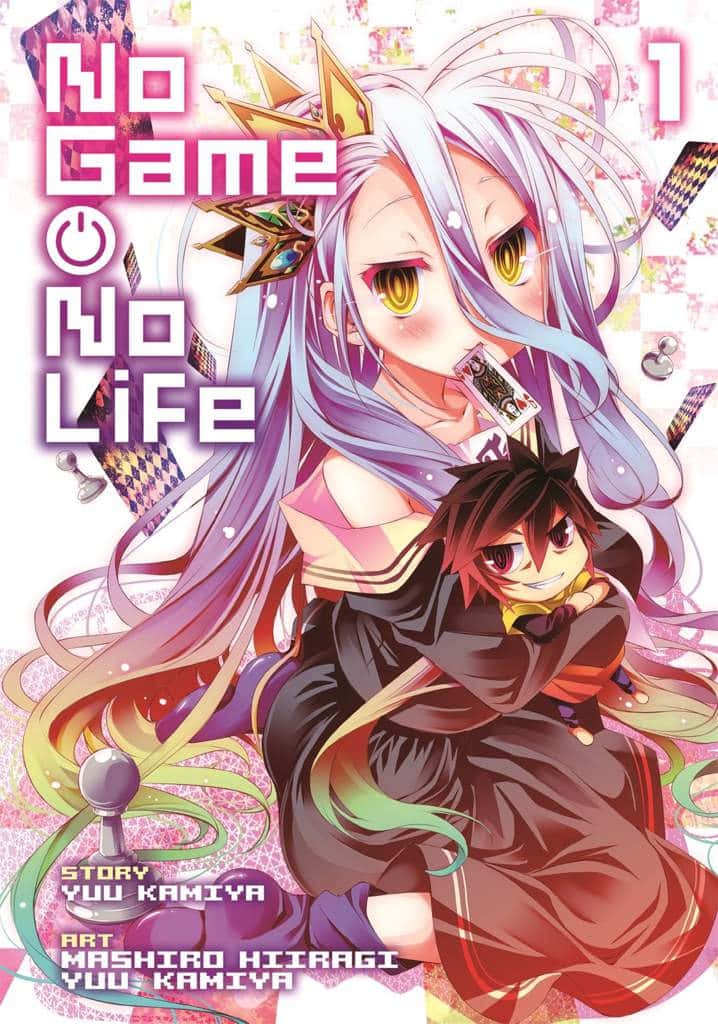 Обложка новеллы No Game No Life, том 1 Обои