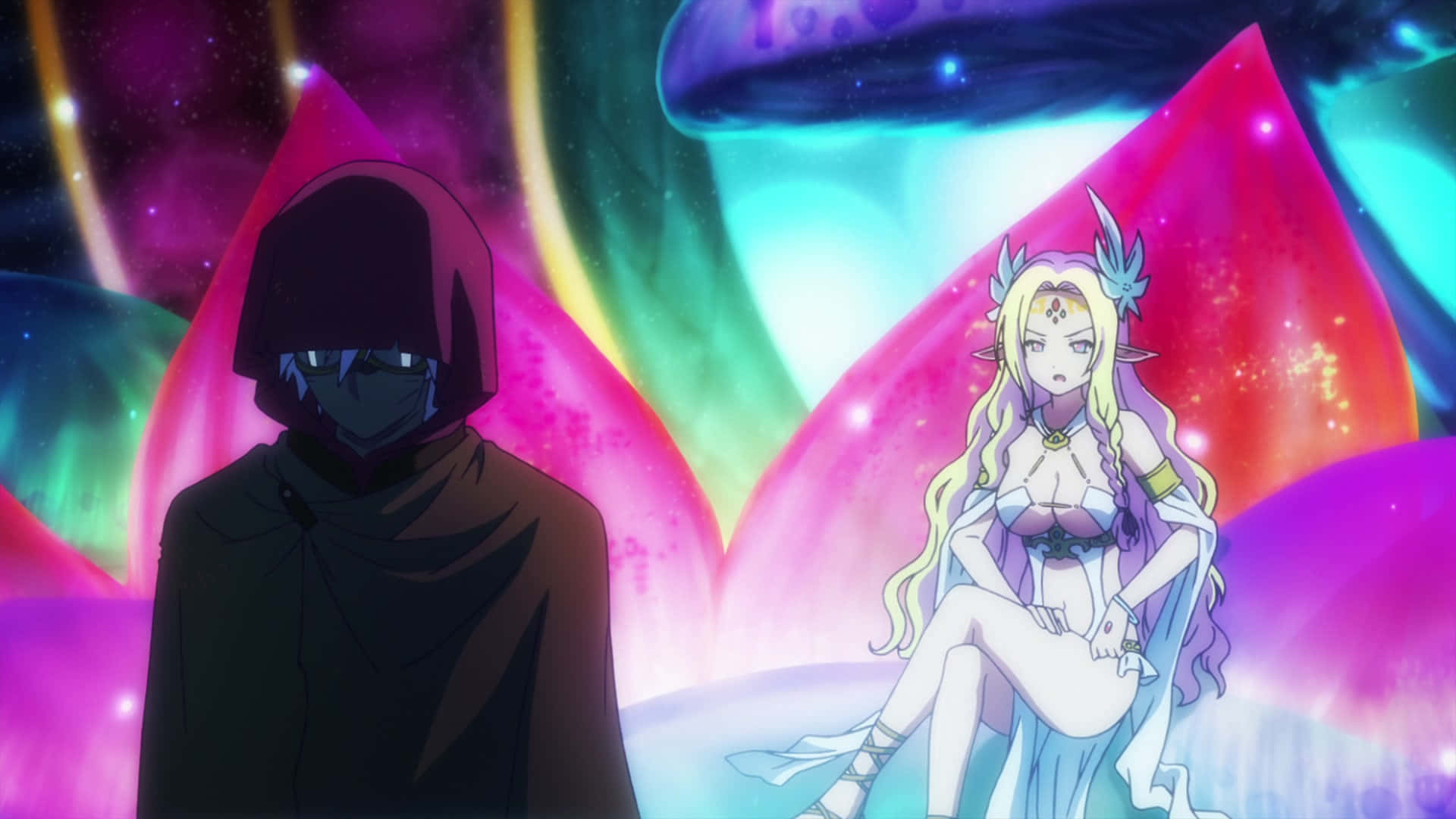 No Game No Life Рику Дола уходит прочь Обои
