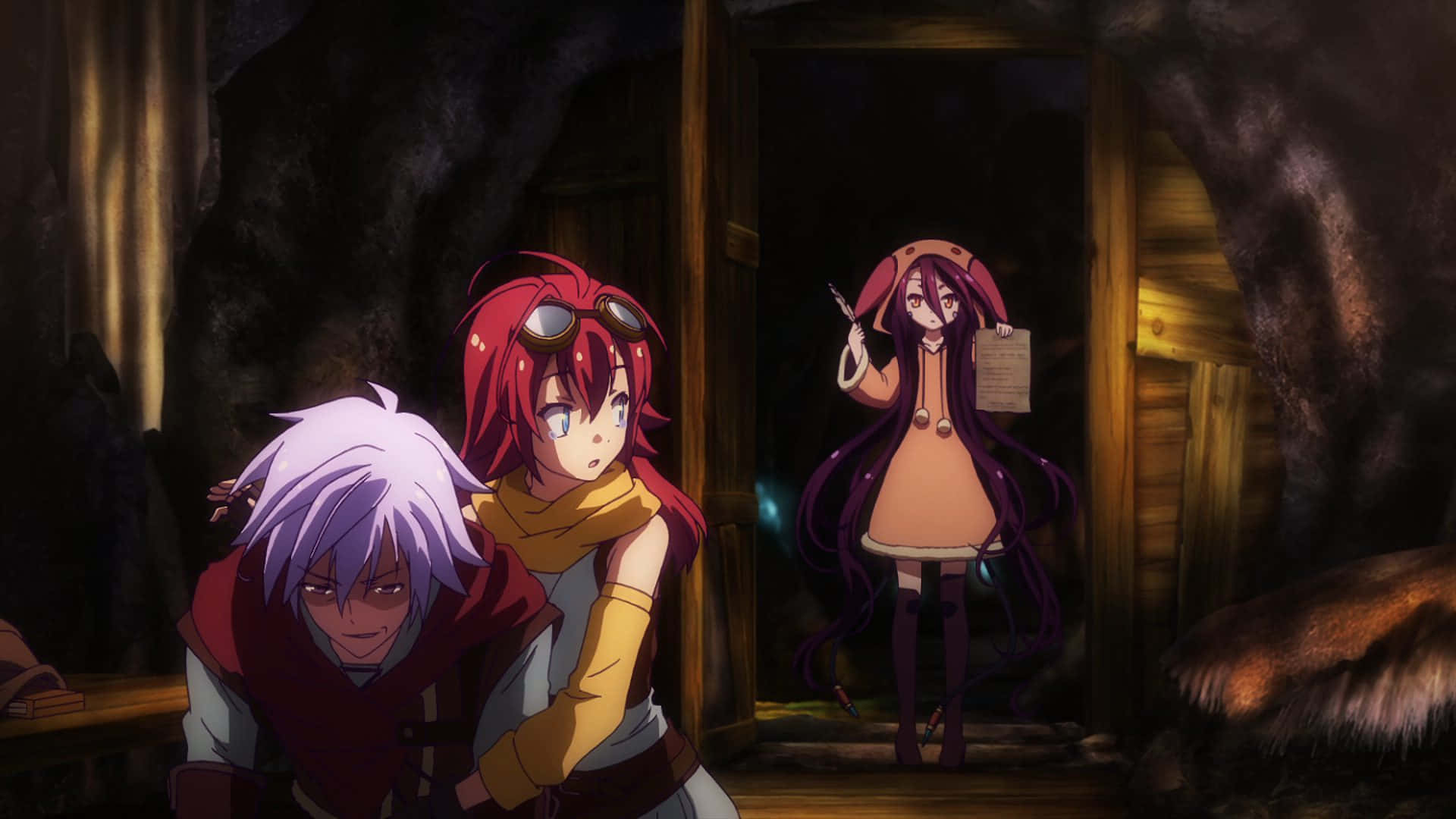 No Game No Life Корона Рику Скапинг Картинка Обои