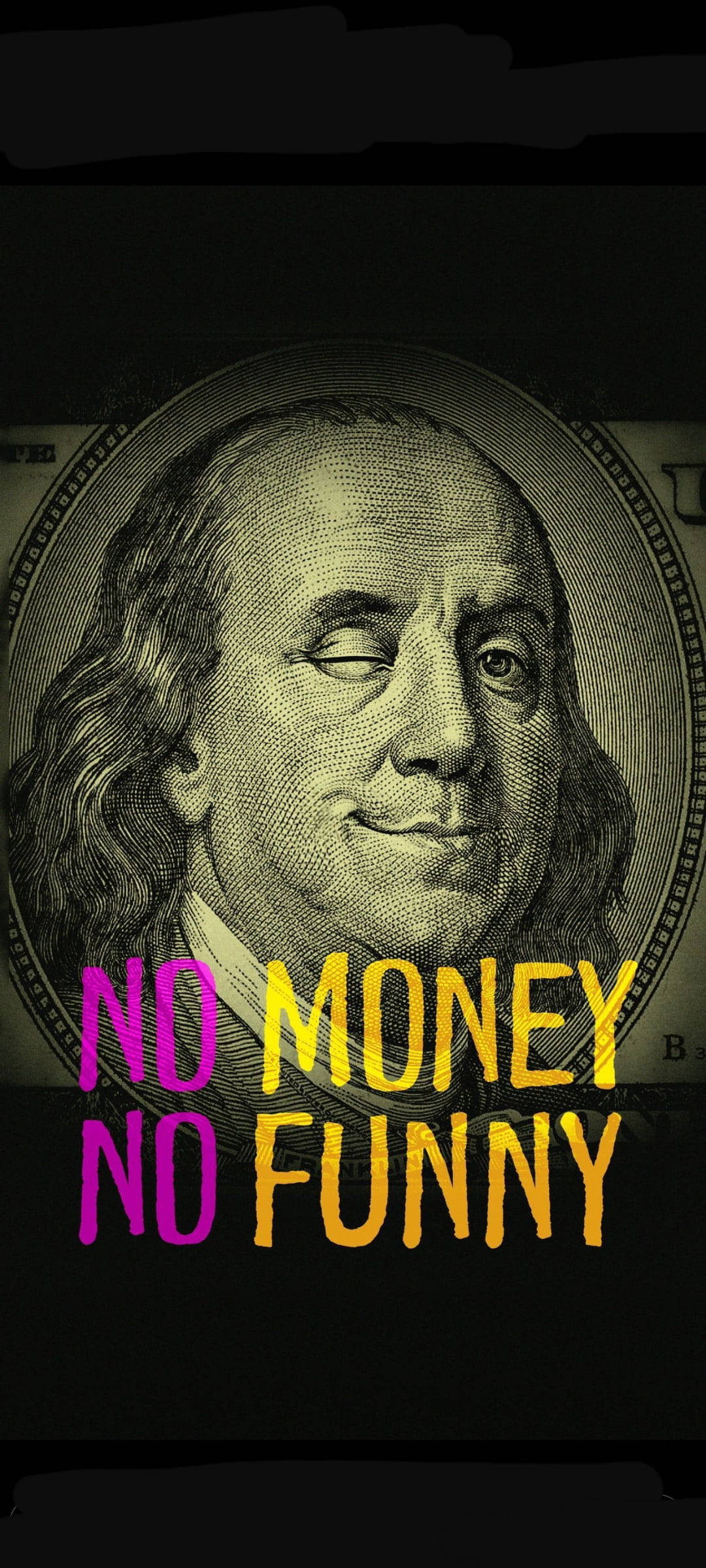 No Money No Funny iPhone Обои