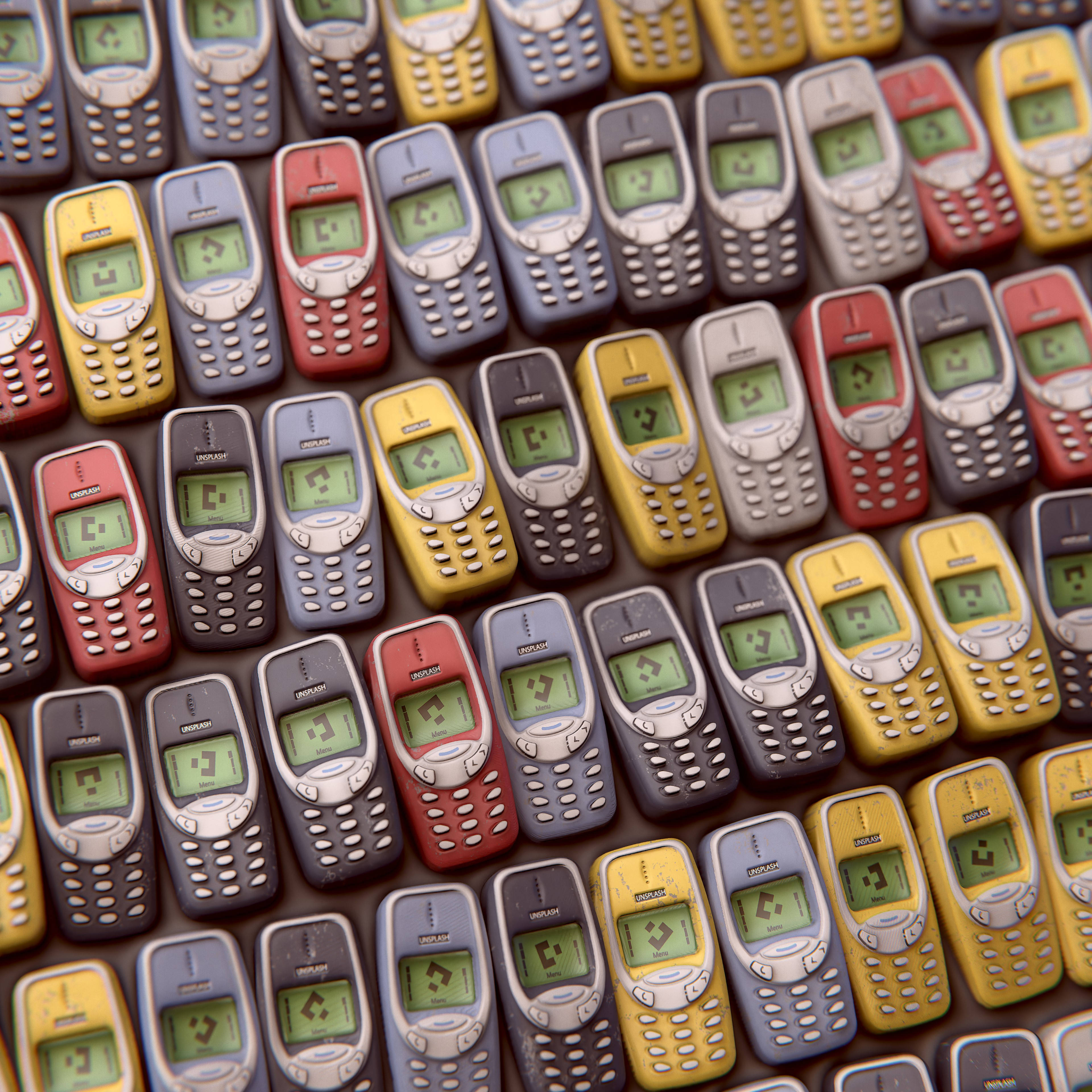 Клавиатурные телефоны Nokia 3310 Обои