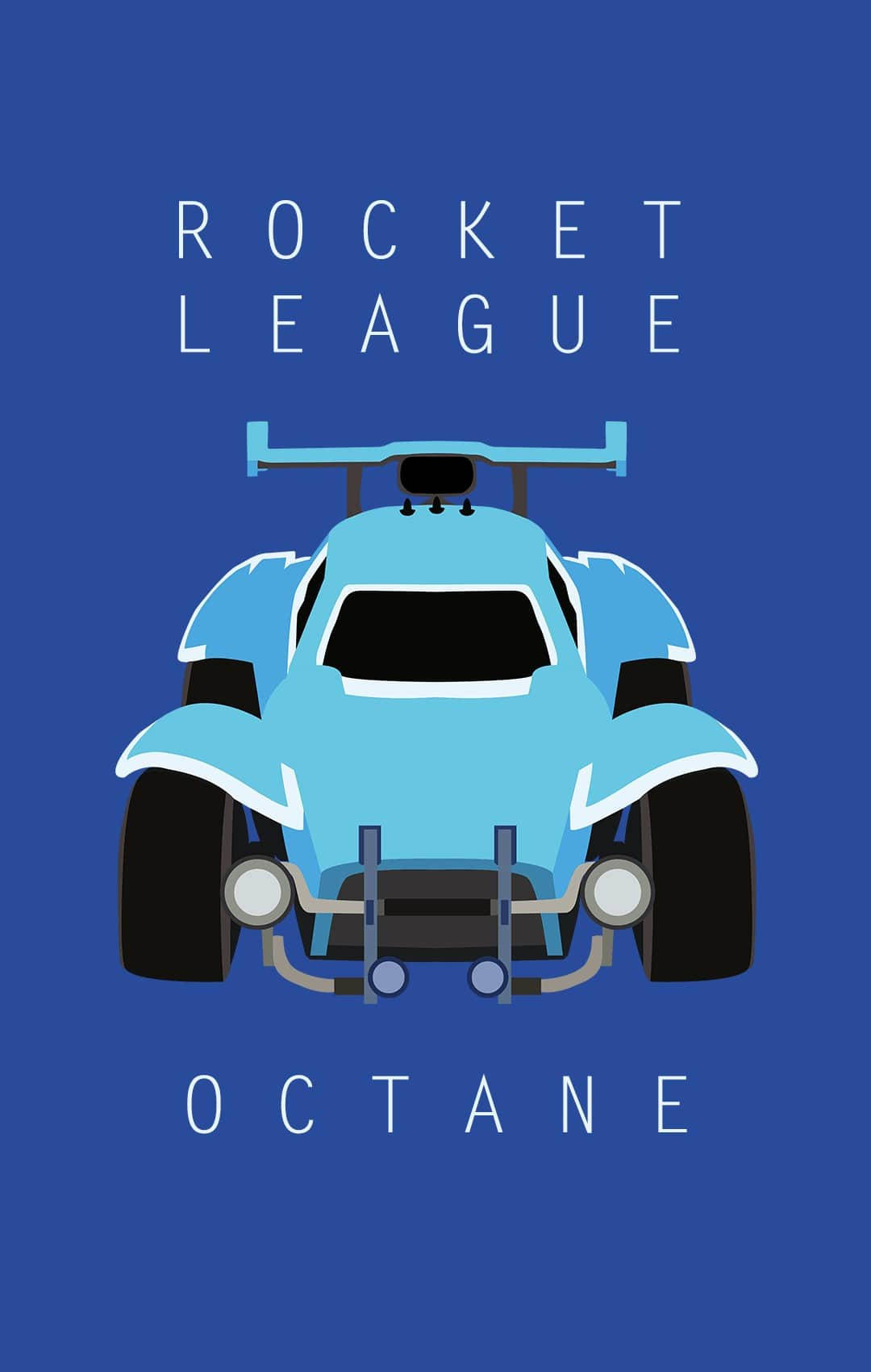 Крутая машина Octane из Rocket League Обои