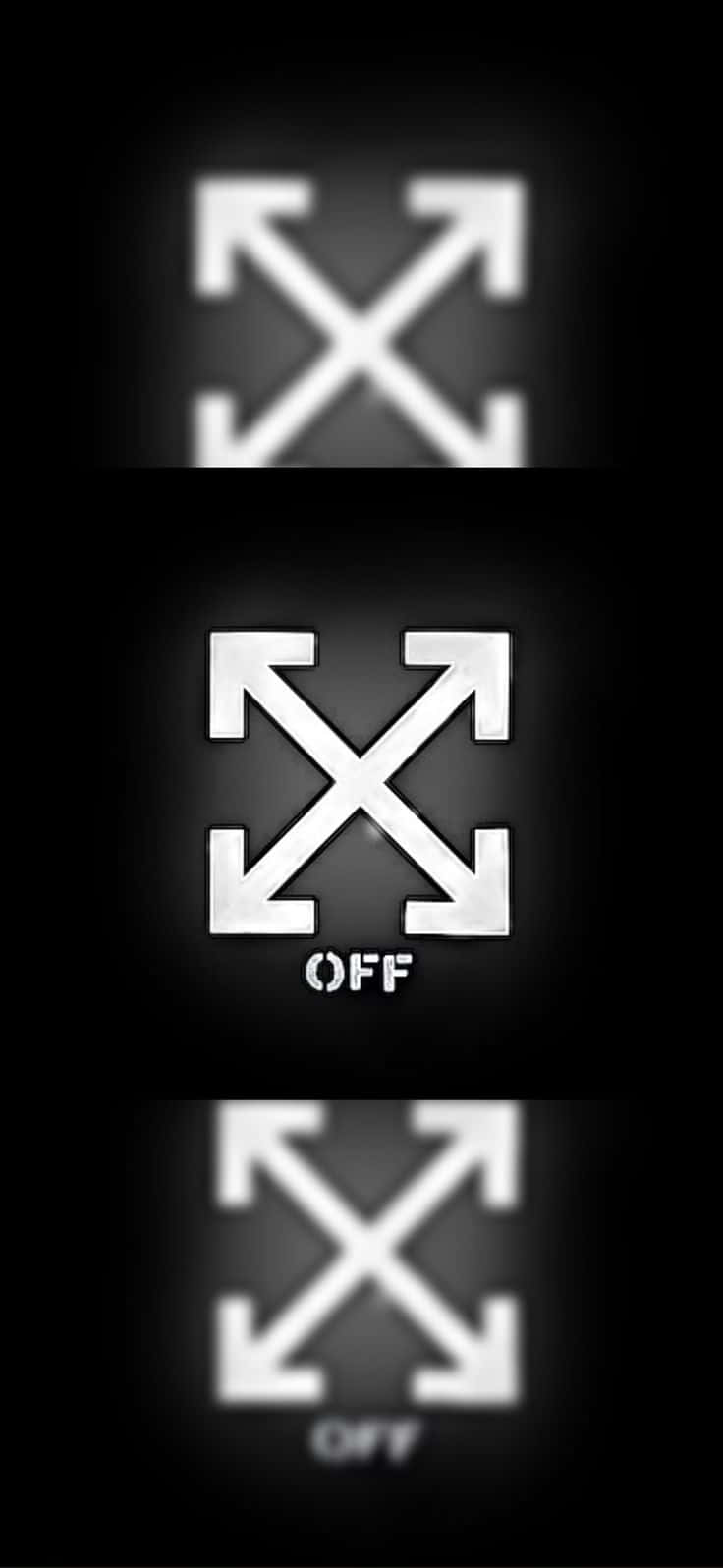 Аккуратный логотип Off White iPhone Обои