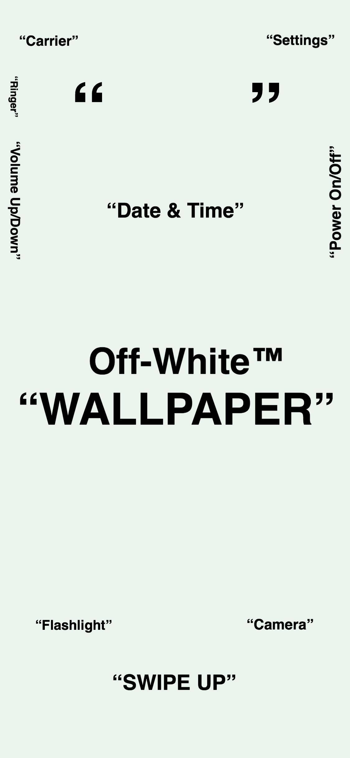 Изысканная элегантность — кроссовки Off White Обои