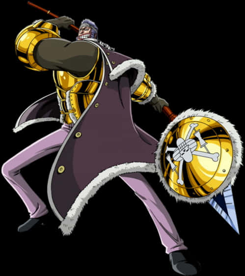 Персонаж One Piece Гекко Мория с силами Каге Каге но Ми Обои