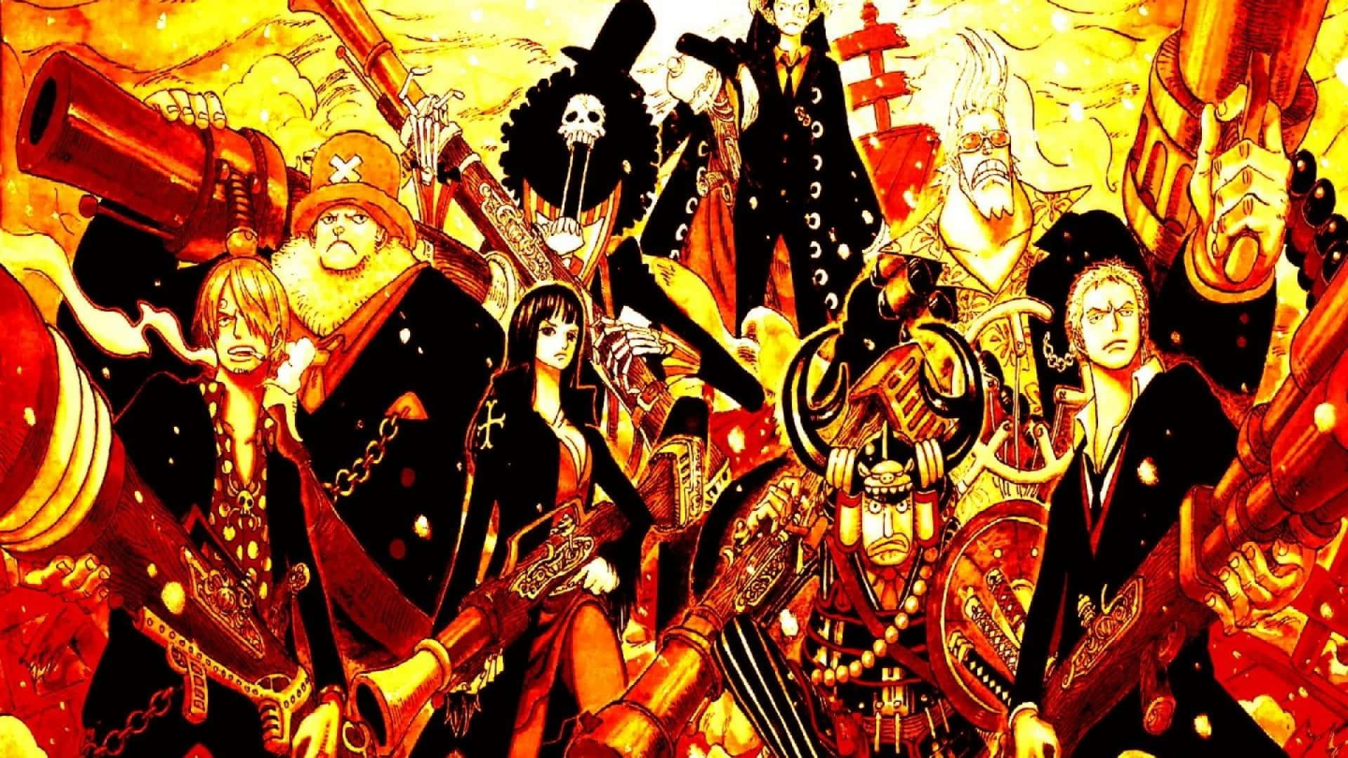 Фон One Piece Обои