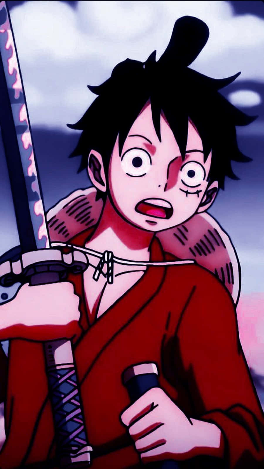 Меч Луффи из One Piece на телефон Обои