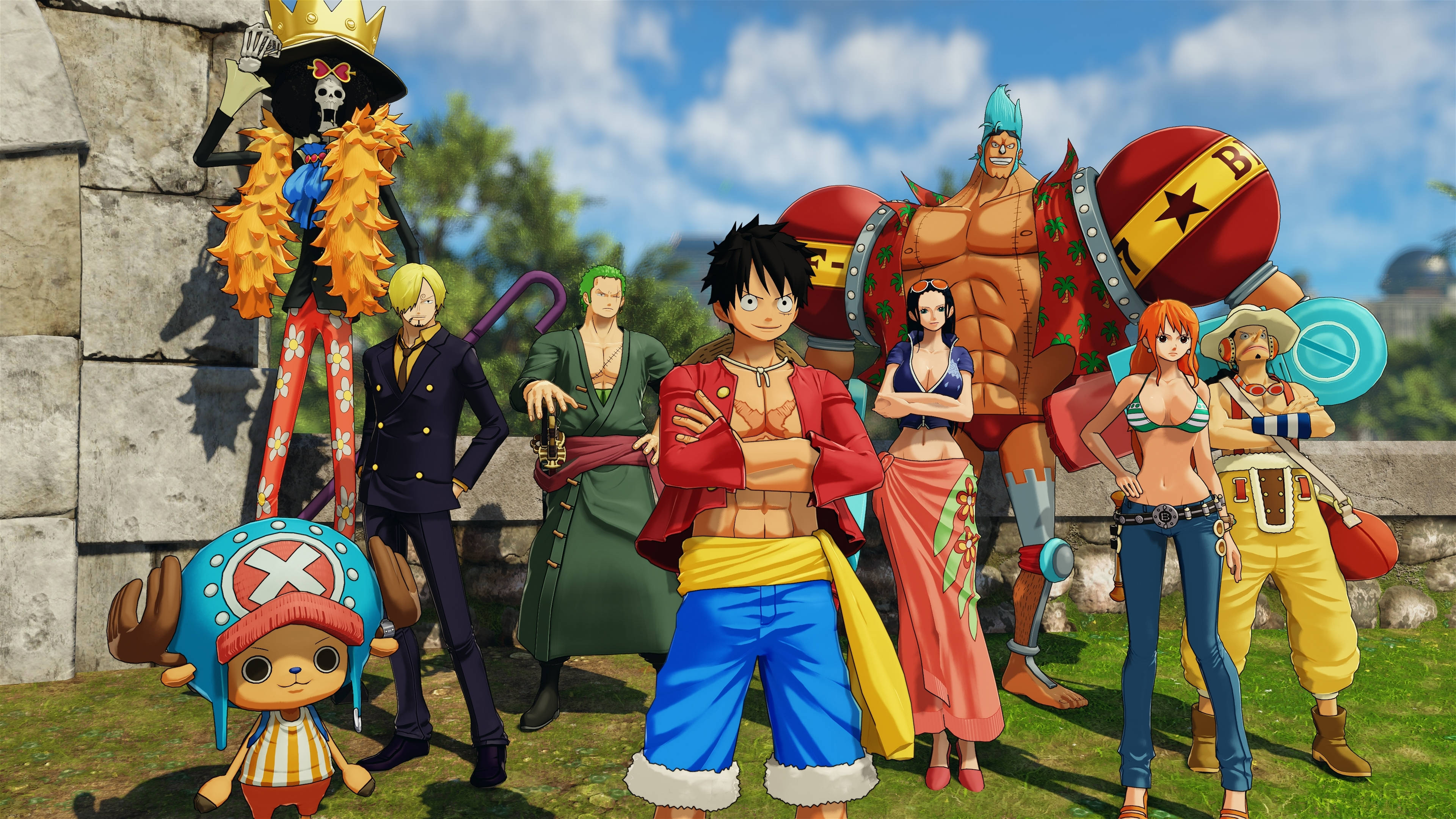 One Piece 4K аниме графика Обои