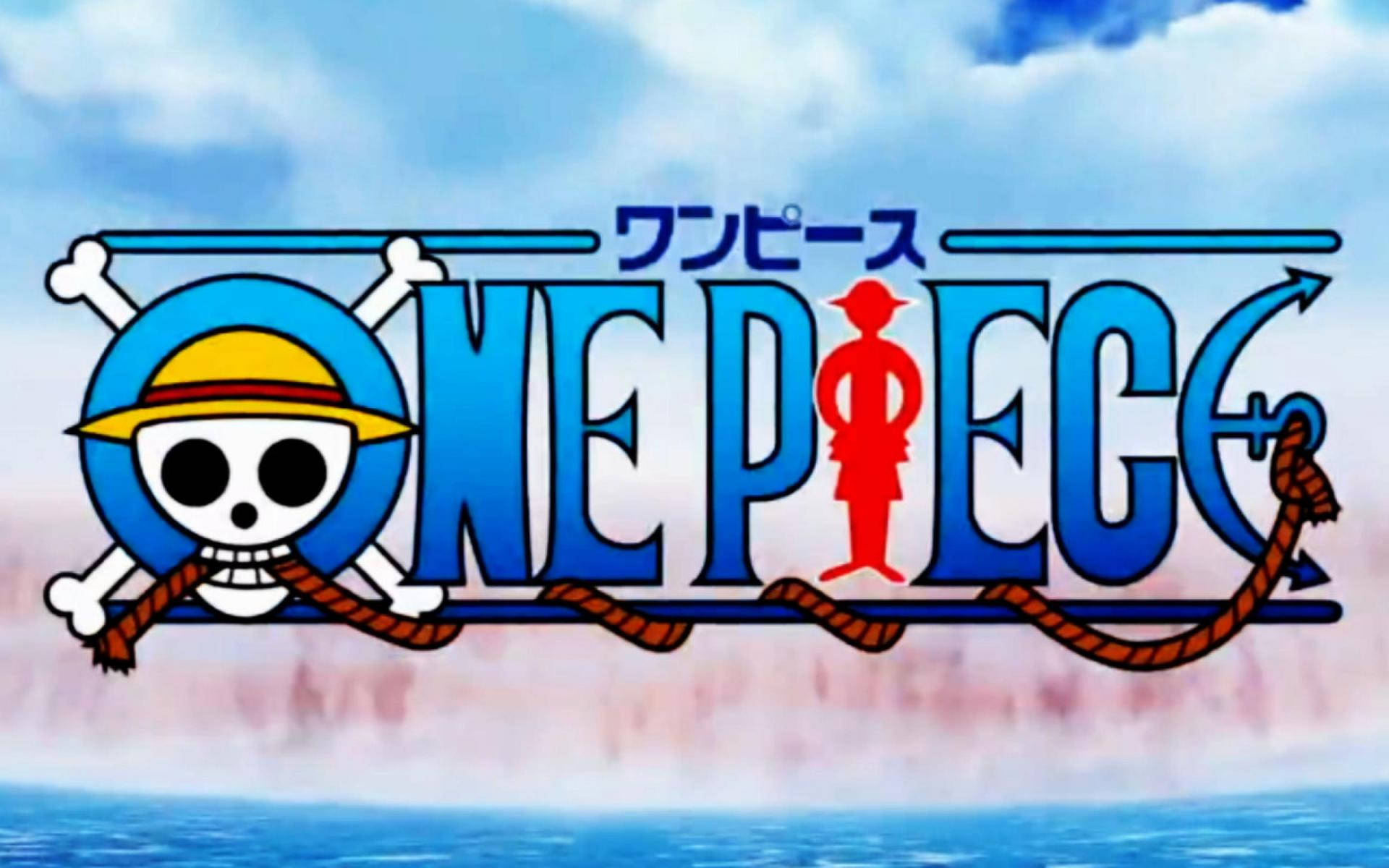 One Piece 4K Логотип соломенной шляпы Обои