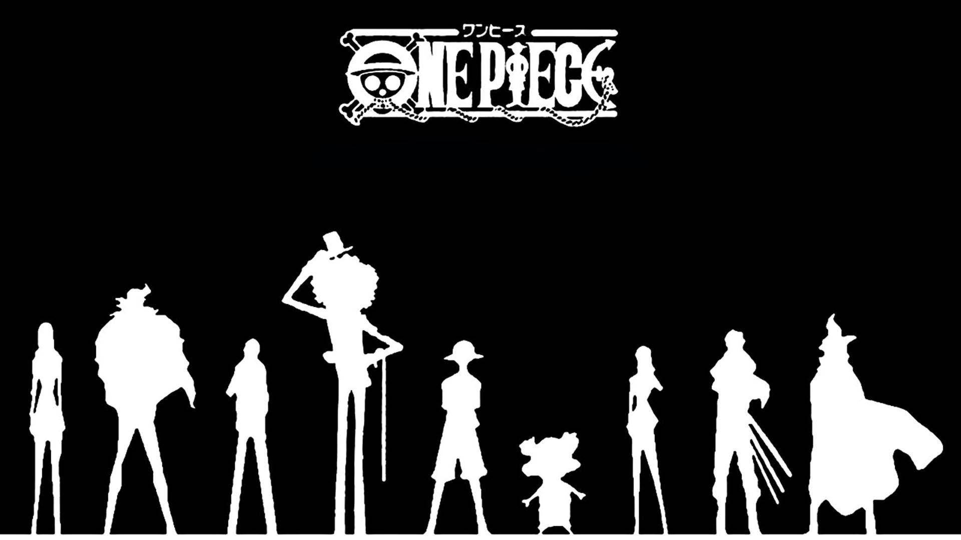 Черное аниме One Piece Обои