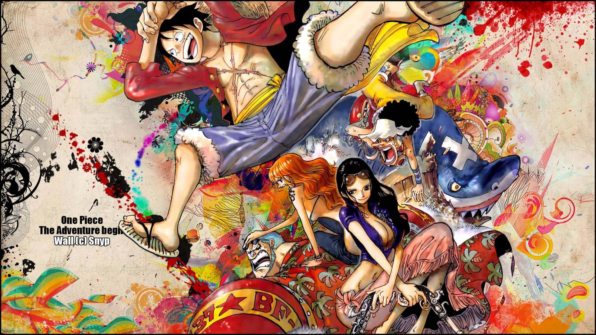 Фон One Piece Обои