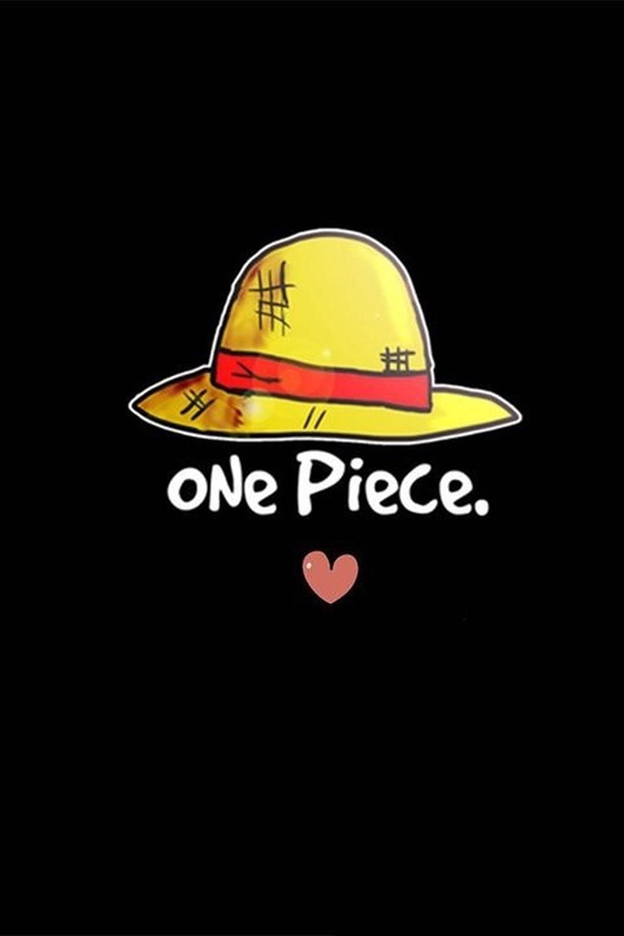 Соломенная шляпа One Piece для iPhone Обои