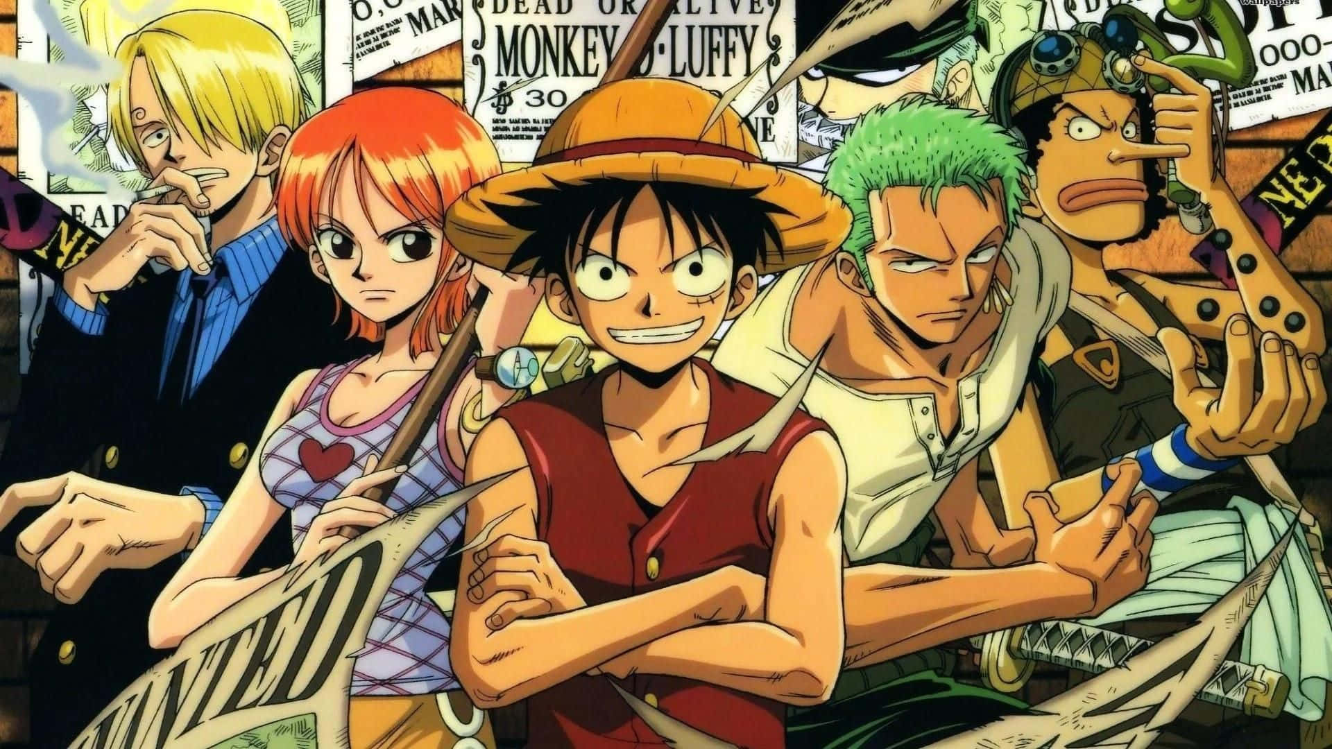Фон One Piece Обои