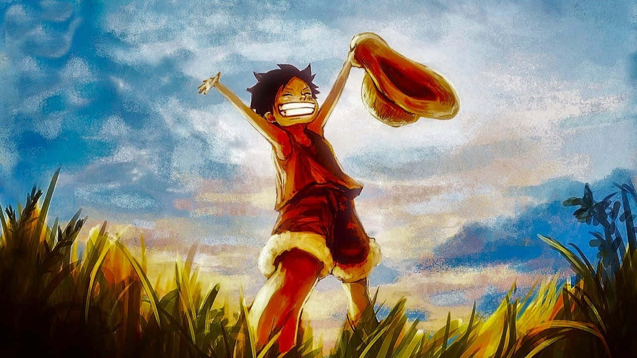 Водяная картина One Piece Обои
