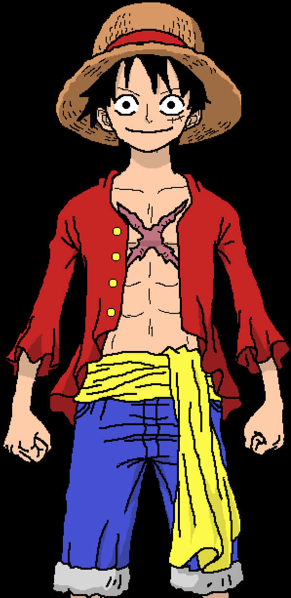 Монки Д. Луффи персонаж One Piece Обои