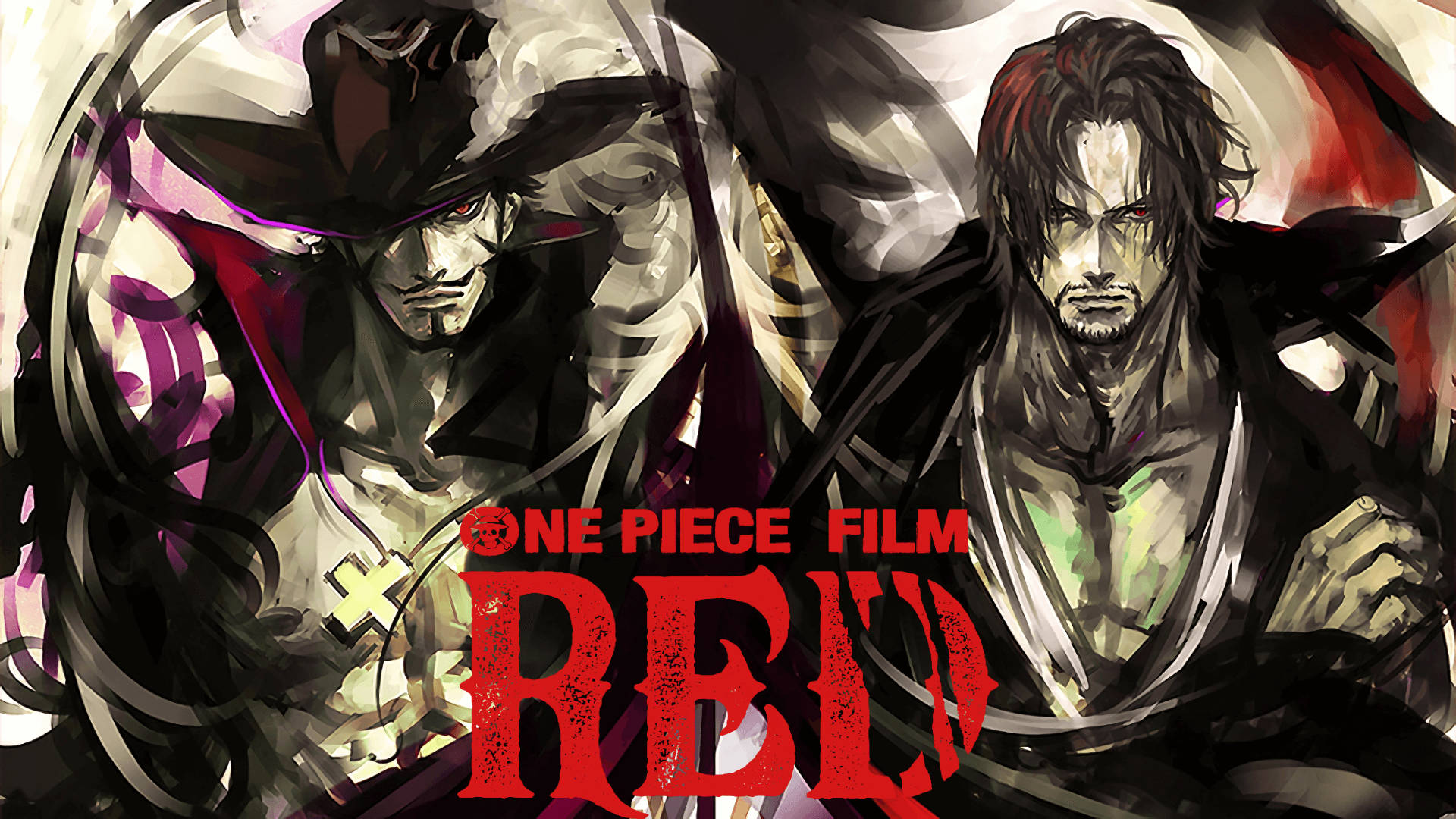 Шанкс и Михоук из фильма One Piece Red Обои