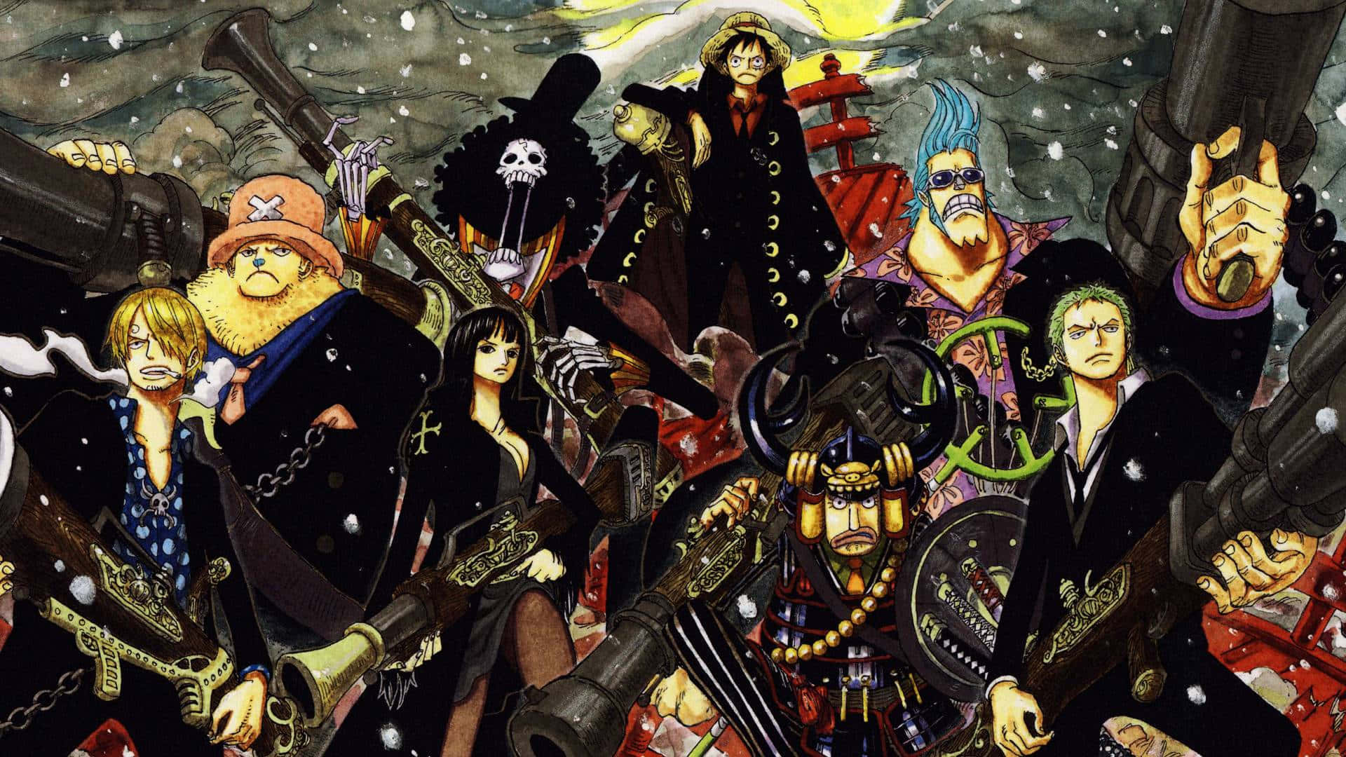 Постер One Piece Strong World Обои