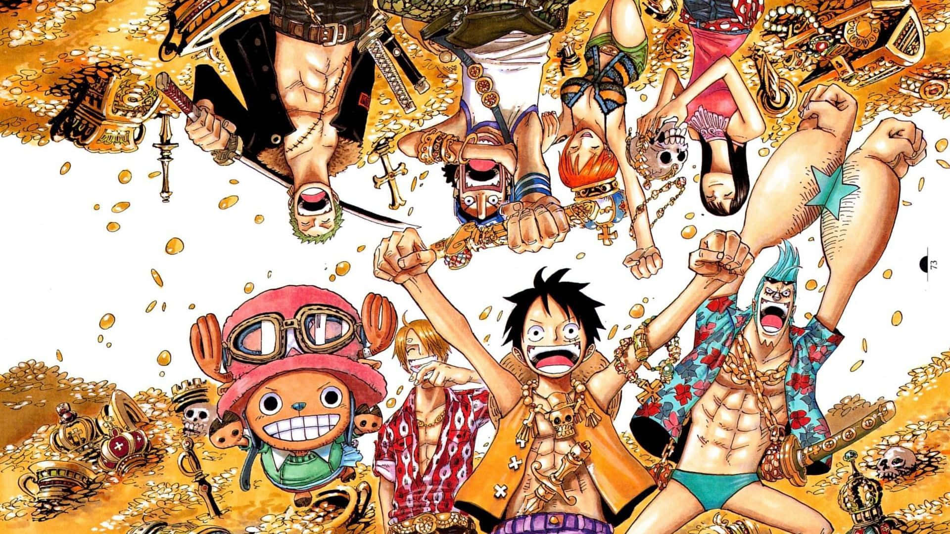 Фон One Piece Обои