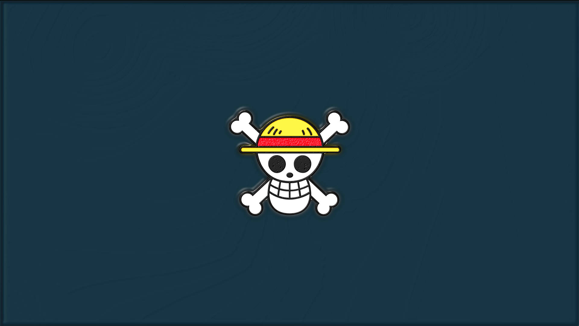Обои One Piece с Веселым Роджером Соломенной Шляпы