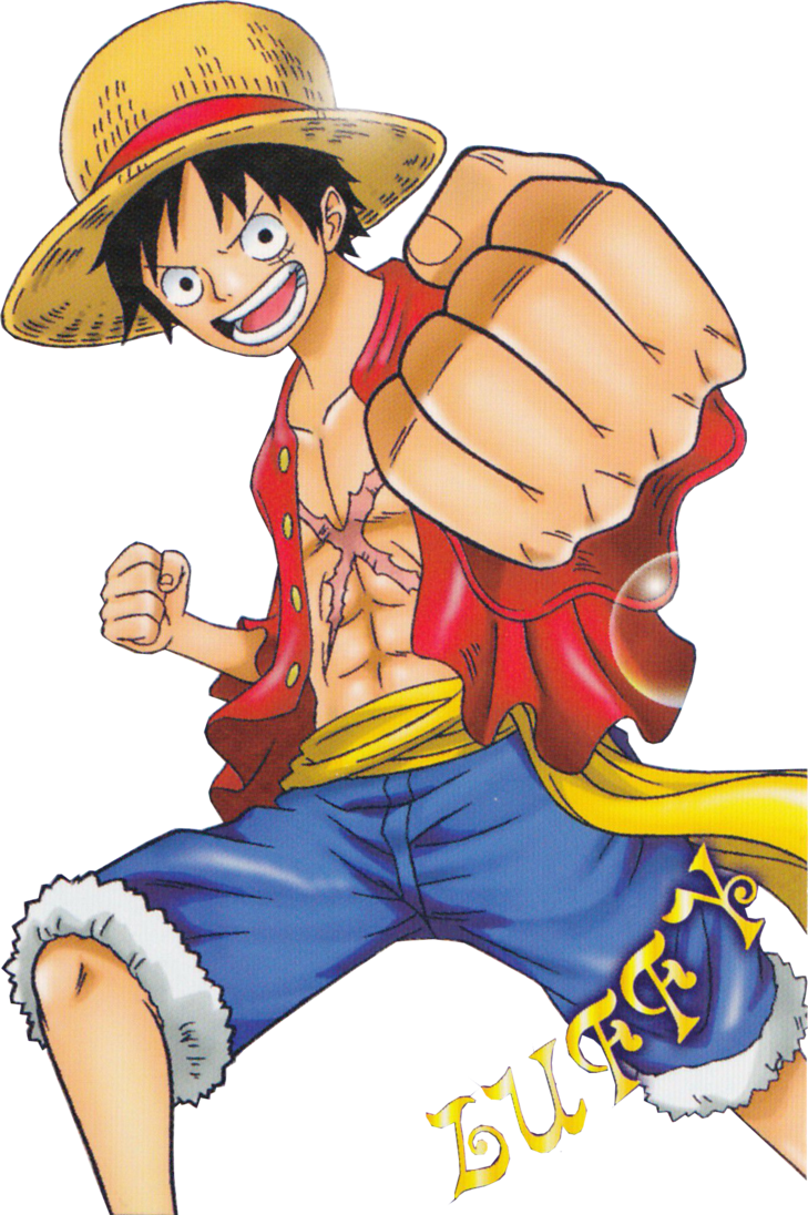 One Piece Луфи готов к удару Обои