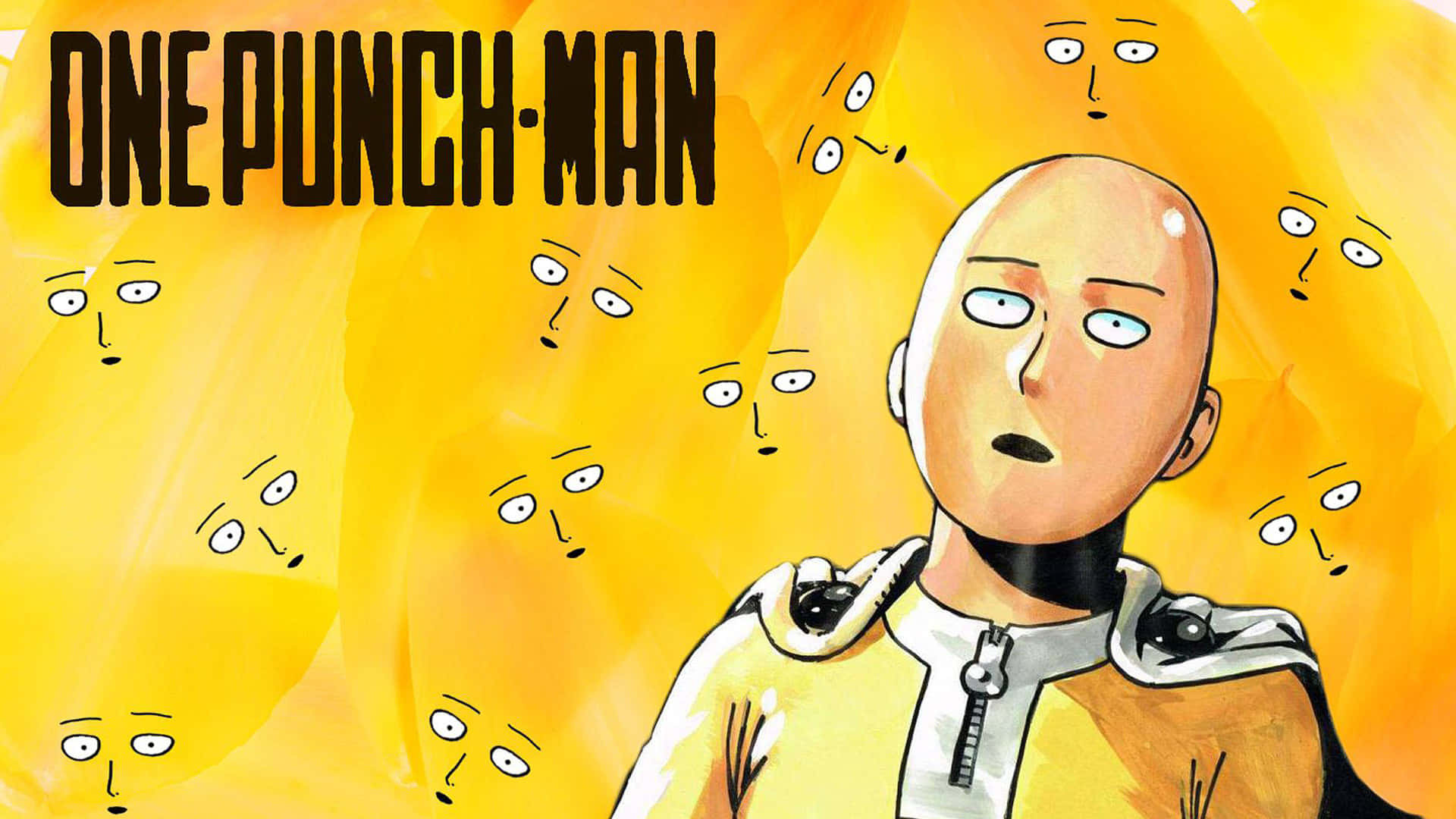 Смешная аниме аватарка One Punch-Man Обои