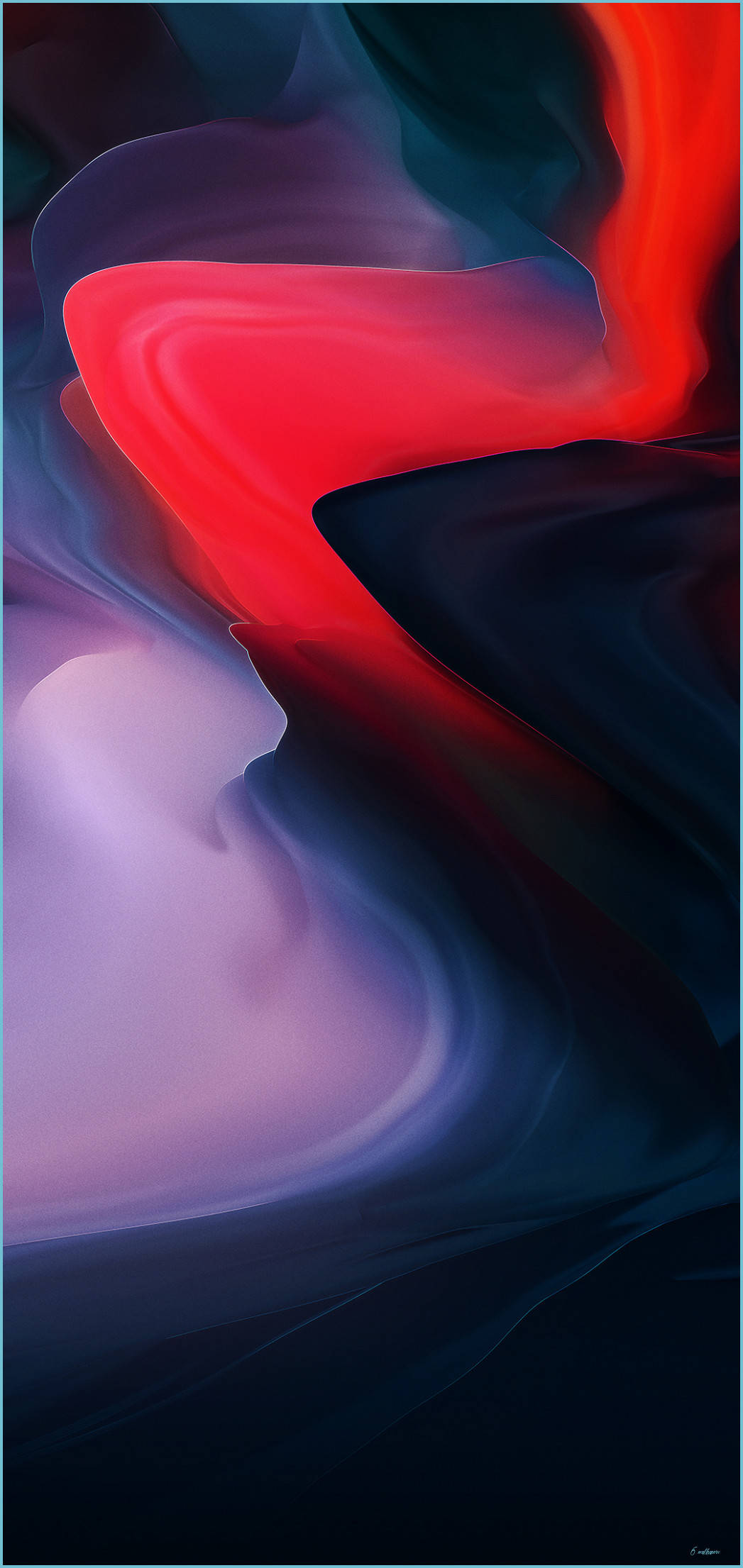 Элегантный OnePlus 9 Pro в темно-красном абстрактном дизайне Обои