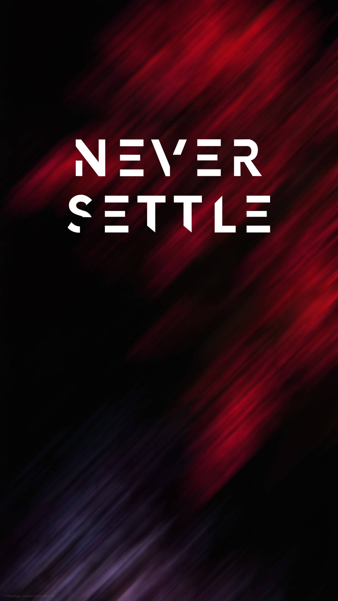 OnePlus Mahogany Never Settle Обои
