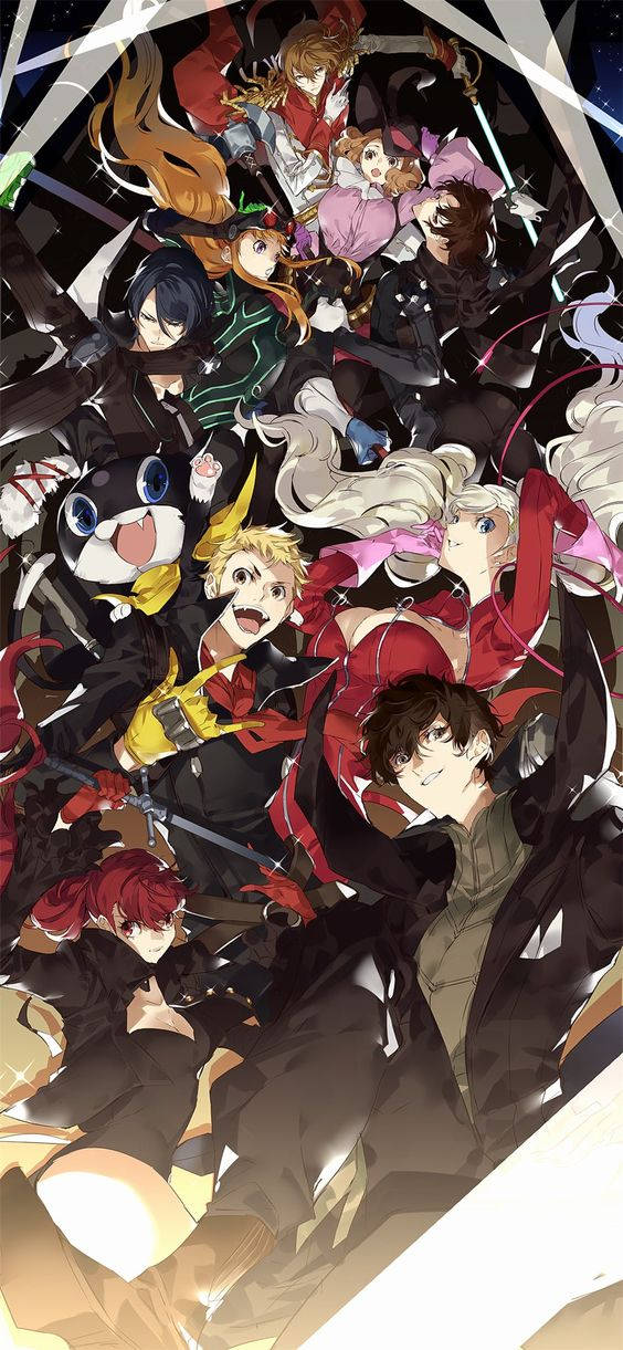 Персоны Persona 5 Телефон Обои
