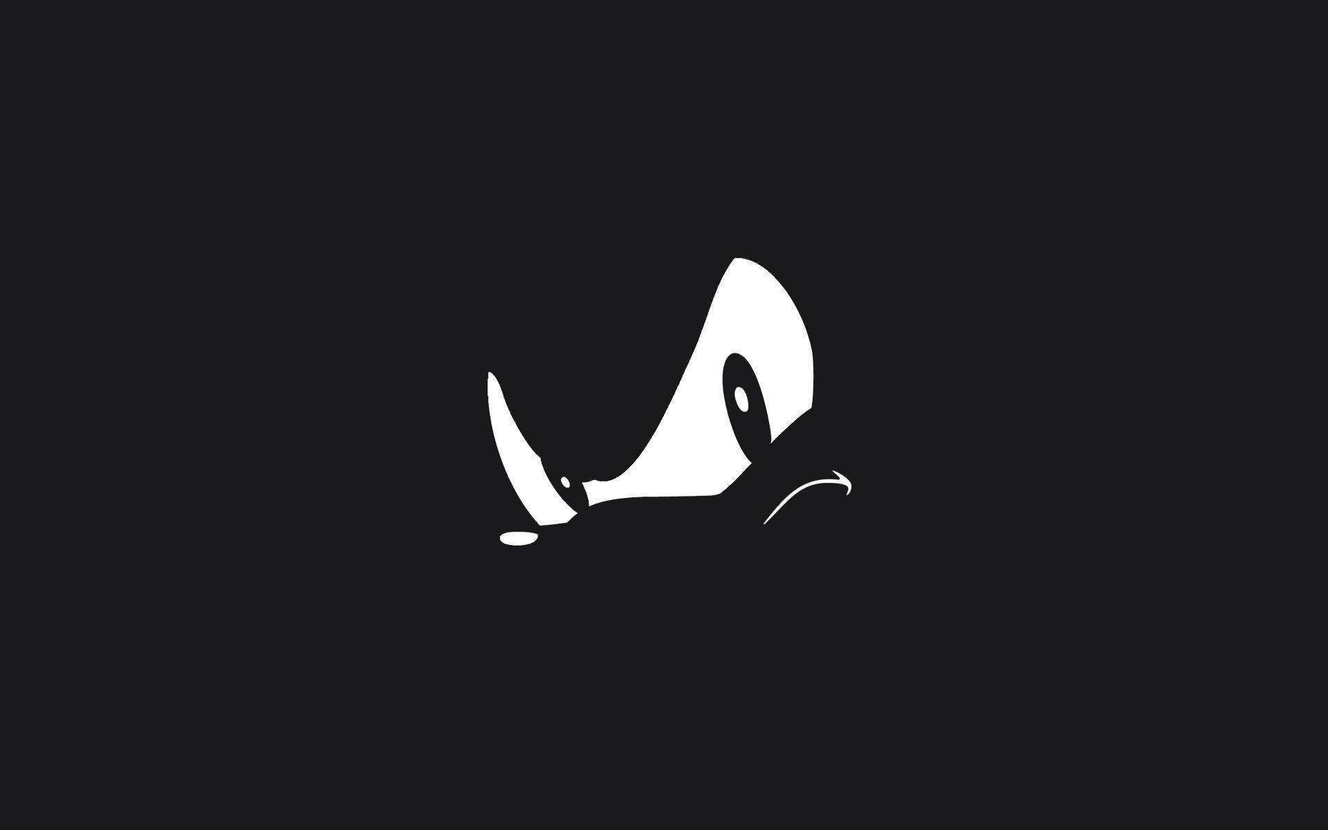 Тёмный Шэдоу Ёж PFP Минималистичное искусство Обои