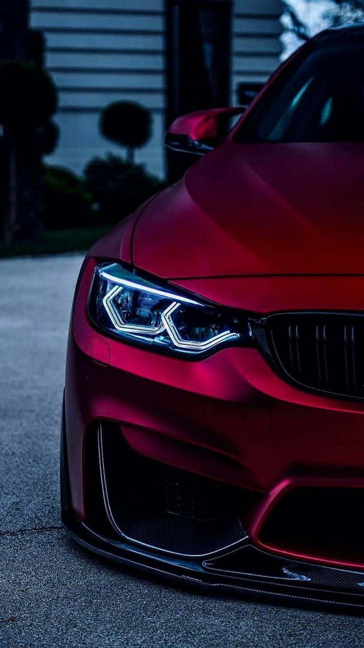 Красный фон Pixel 3 BMW F82 M4 Обои