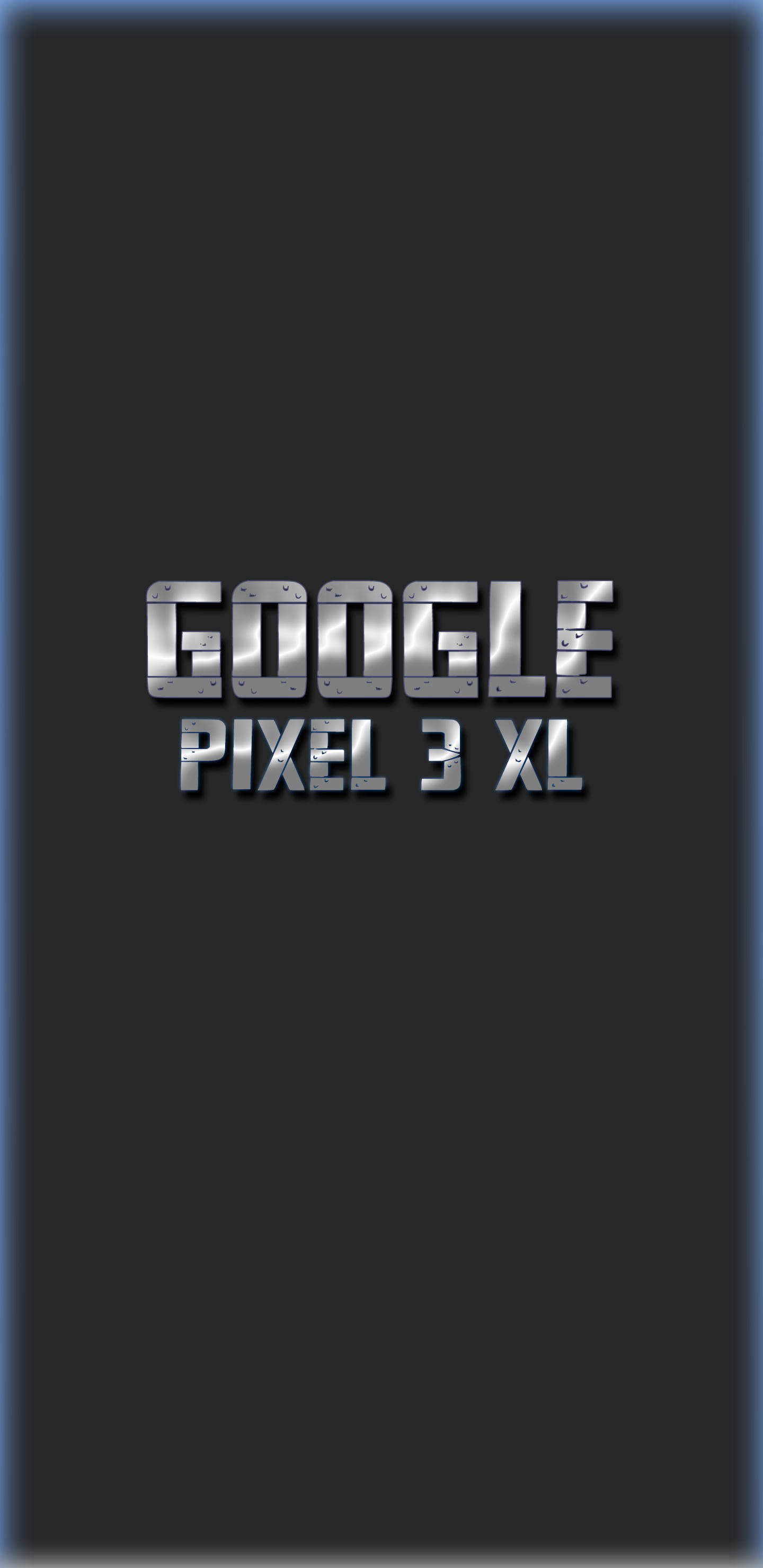 Металлический логотип Pixel 3 XL Обои