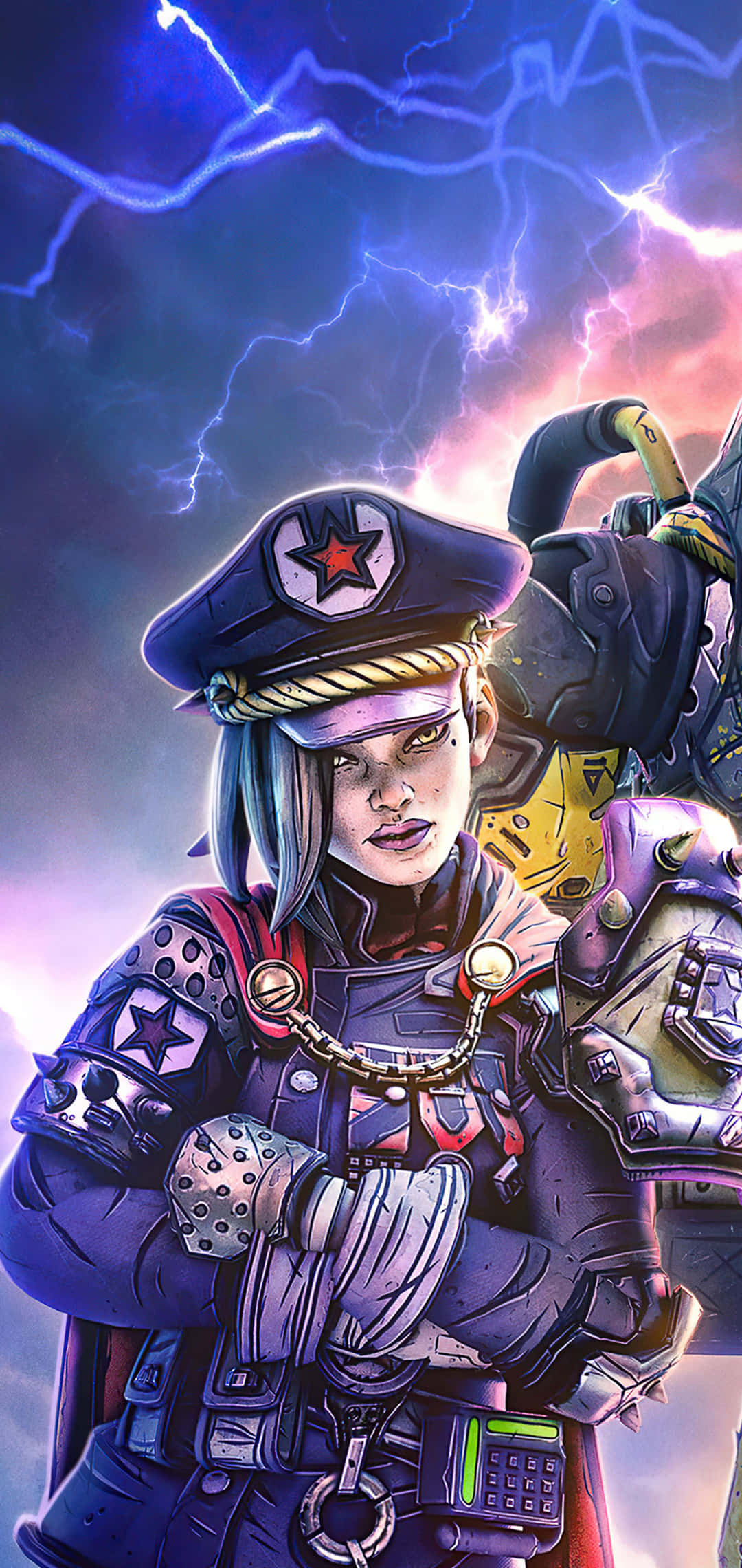 Наслаждайтесь захватывающим игровым опытом с Pixel 3xl и Borderlands 3 Обои