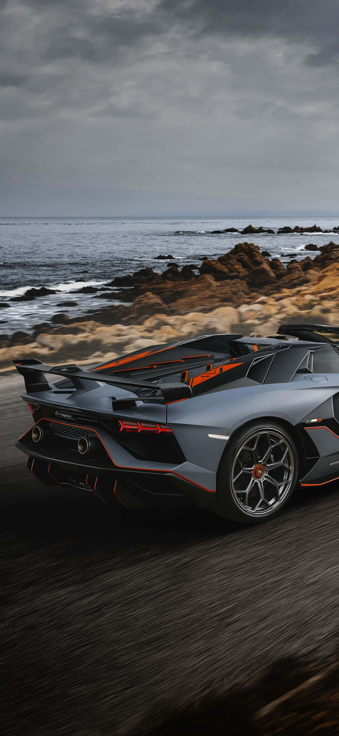 «Властвуйте ночью с новым Pixel 3XL Lamborghini Edition» Обои