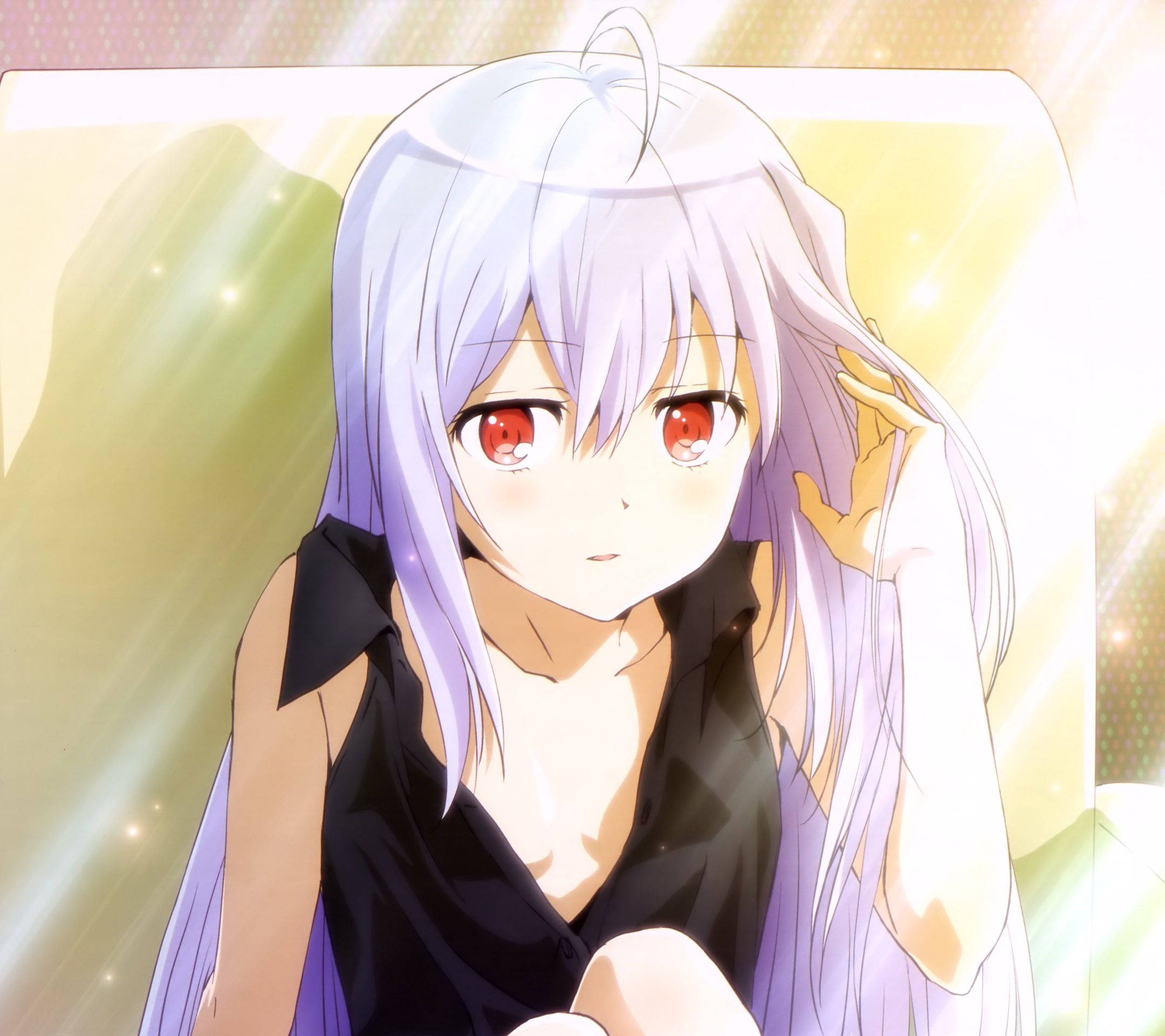 Кавайная аниме Исла из Plastic Memories Обои